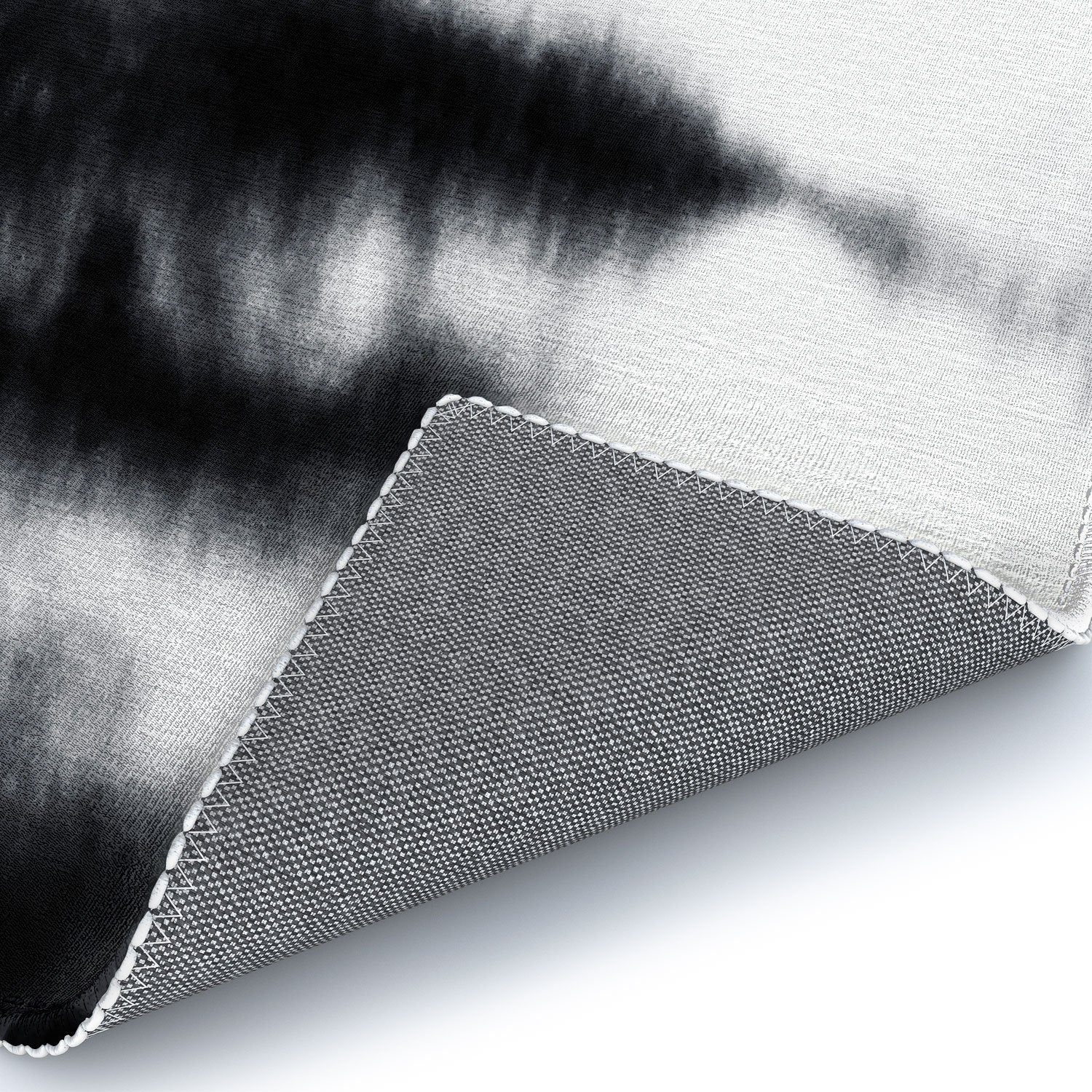 Alison Janssen Black and White Shibori Rug Collection - Decor Addict, LLC