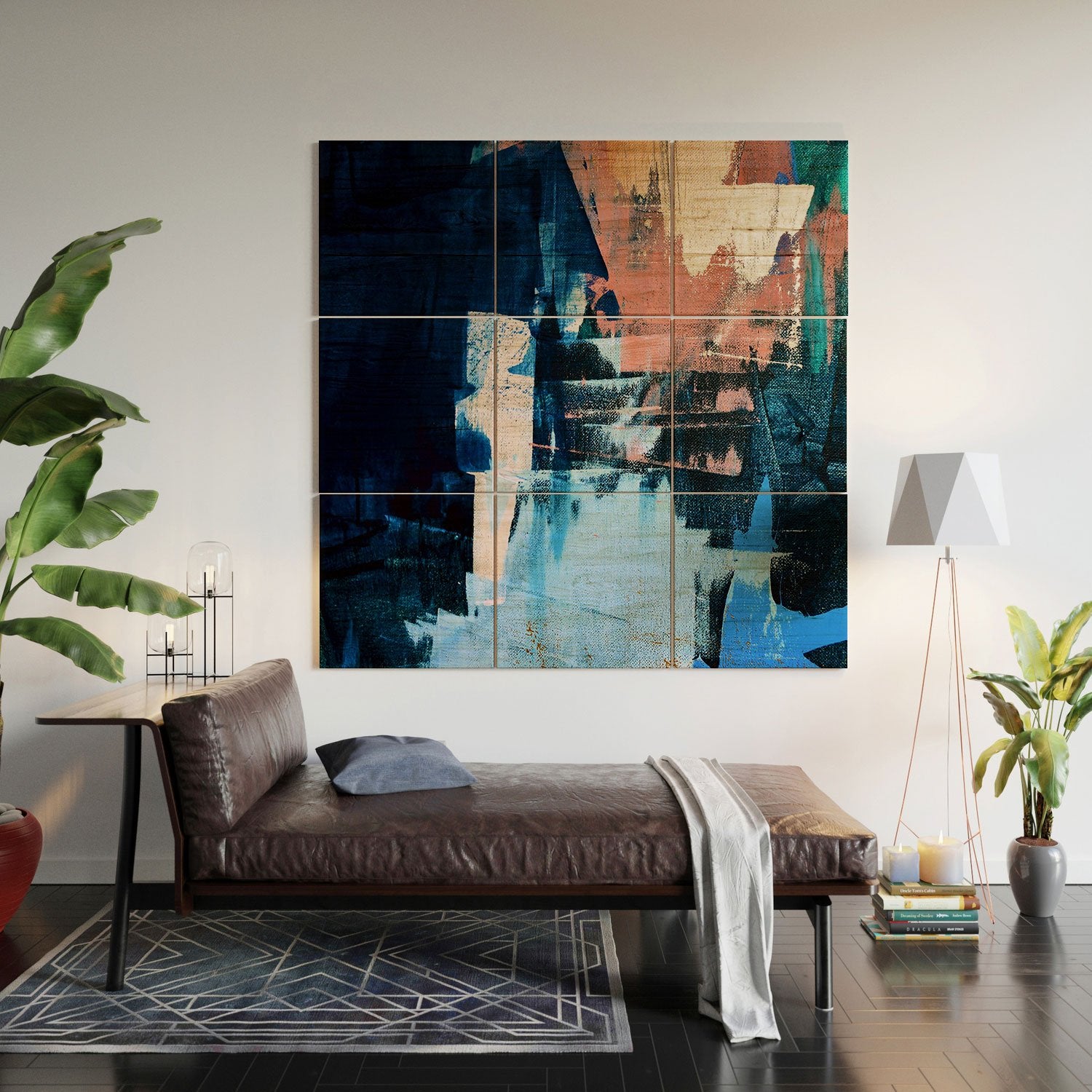 Alyssa Hamilton Art On The Dock A Pretty Abstract Wall Art - Decor Addict, LLC