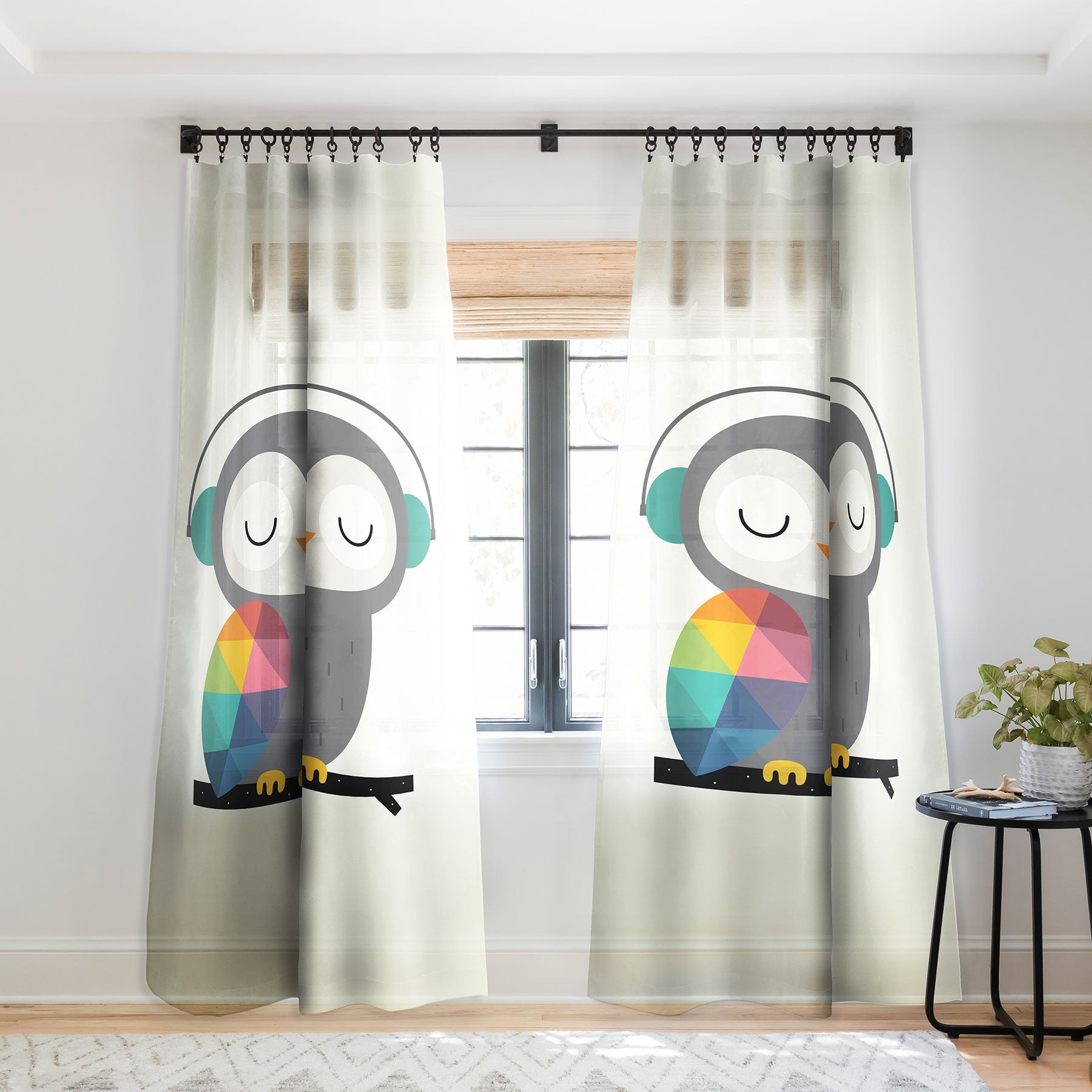 Andy Westface Owl Time Window Treatment - Decor Addict, LLC