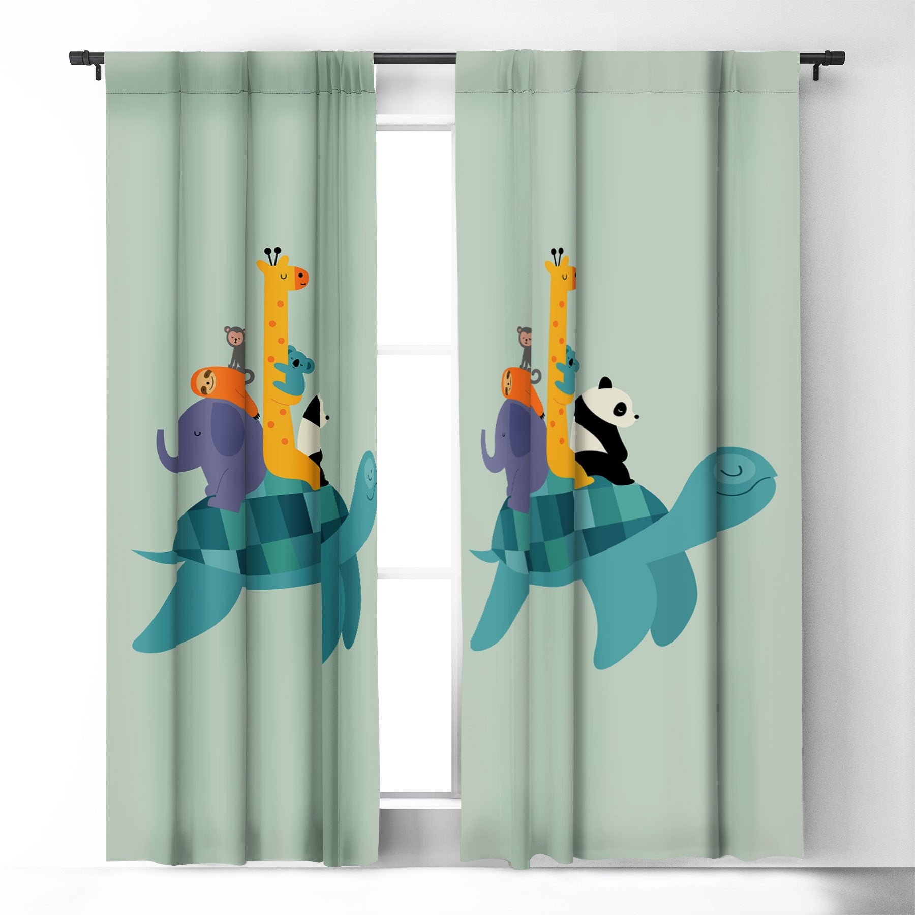 Andy Westface Travel Together Window Treatment - Decor Addict, LLC