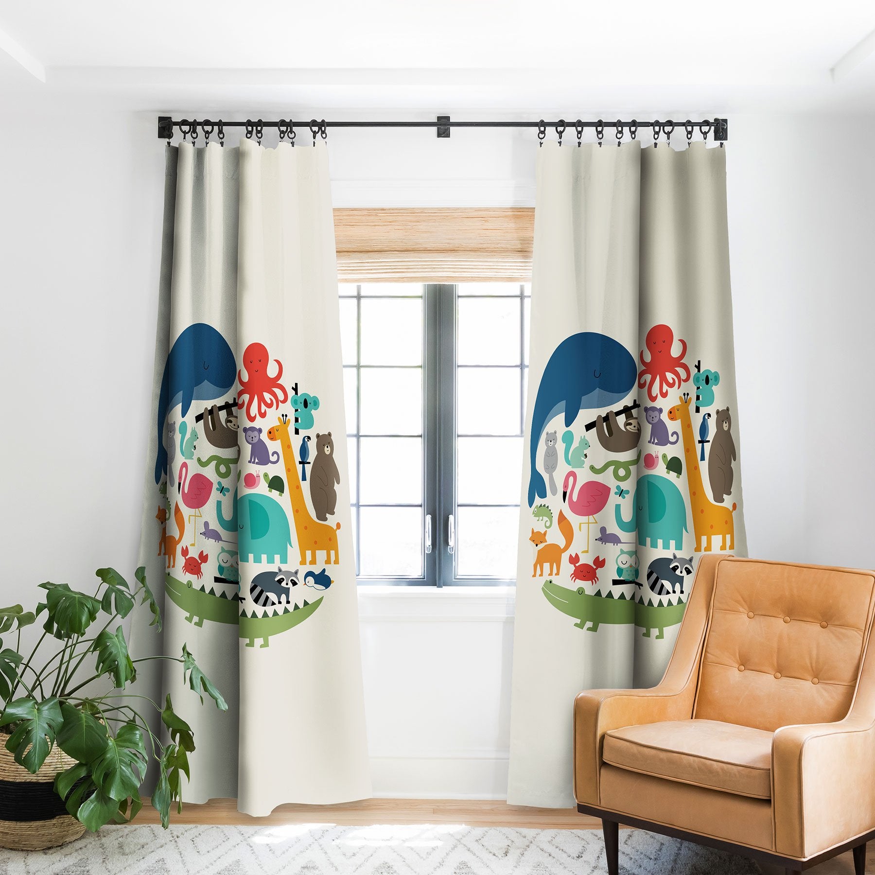 Andy Westface We Are One Kids Window Treatment - Decor Addict, LLC