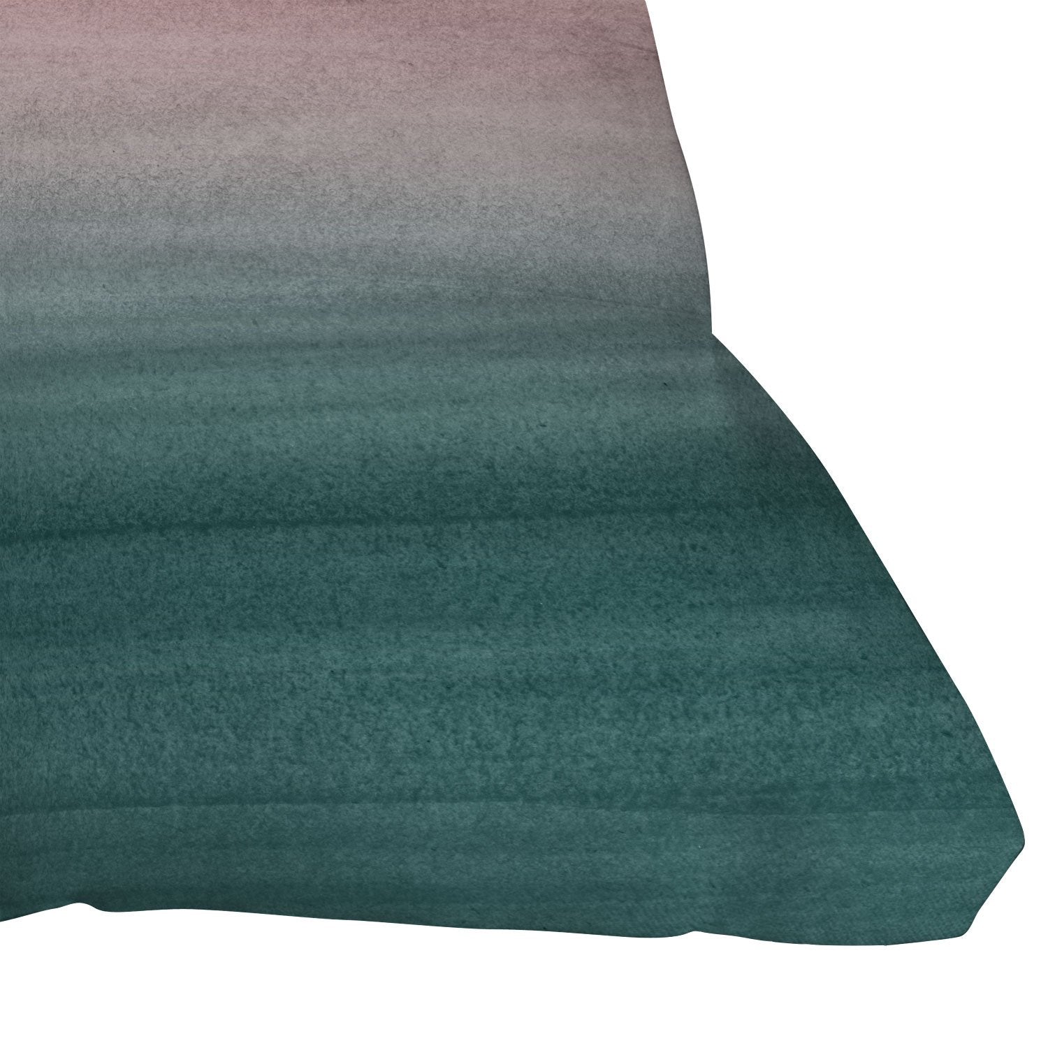 Anitas Bellas Artwork Teal Blush Gray Watercolor Throw Pillow - Decor Addict, LLC
