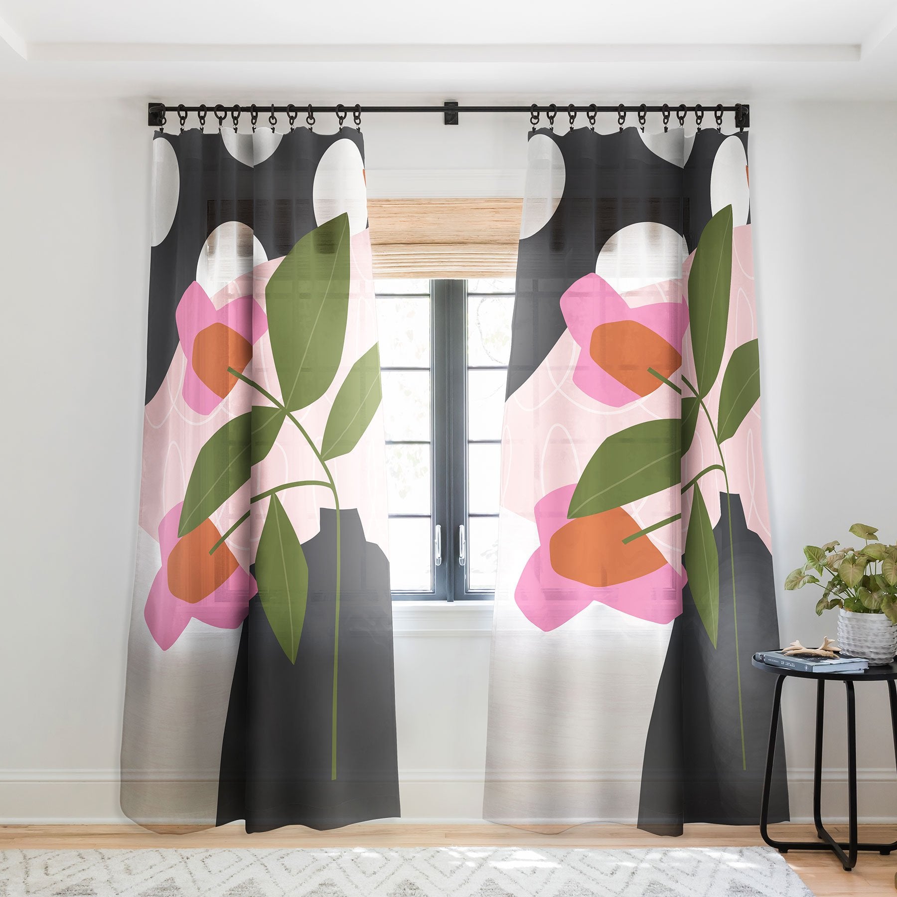 Beshka Kueser Abstract Still Life No 01 Window Treatment - Decor Addict, LLC