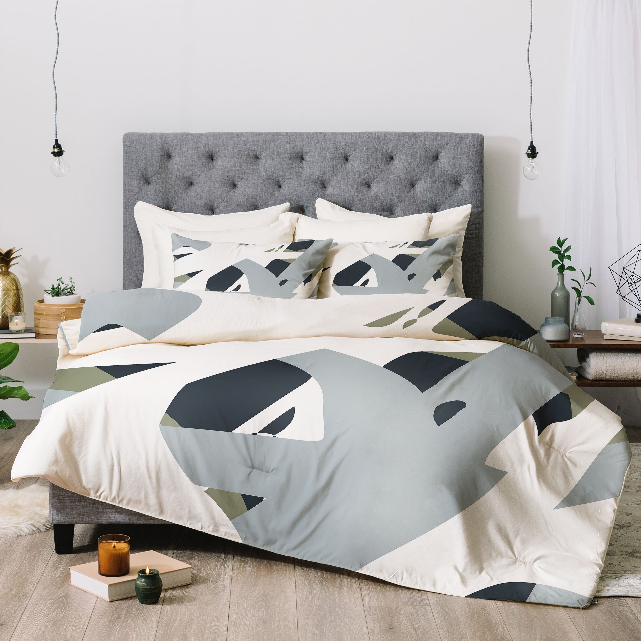 Camilla Foss Abstract Sealife Bedding Collection - Decor Addict, LLC