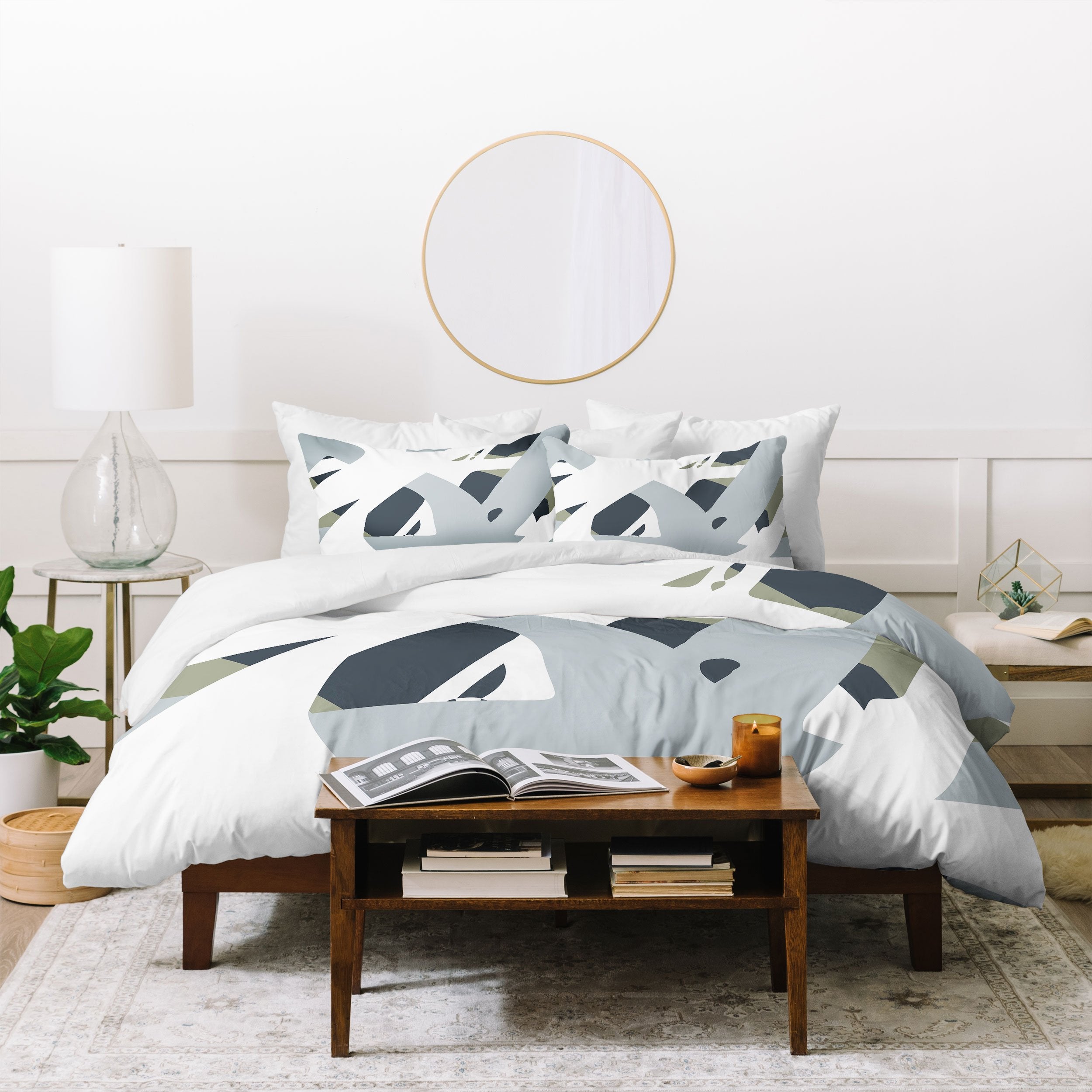 Camilla Foss Abstract Sealife Bedding Collection - Decor Addict, LLC