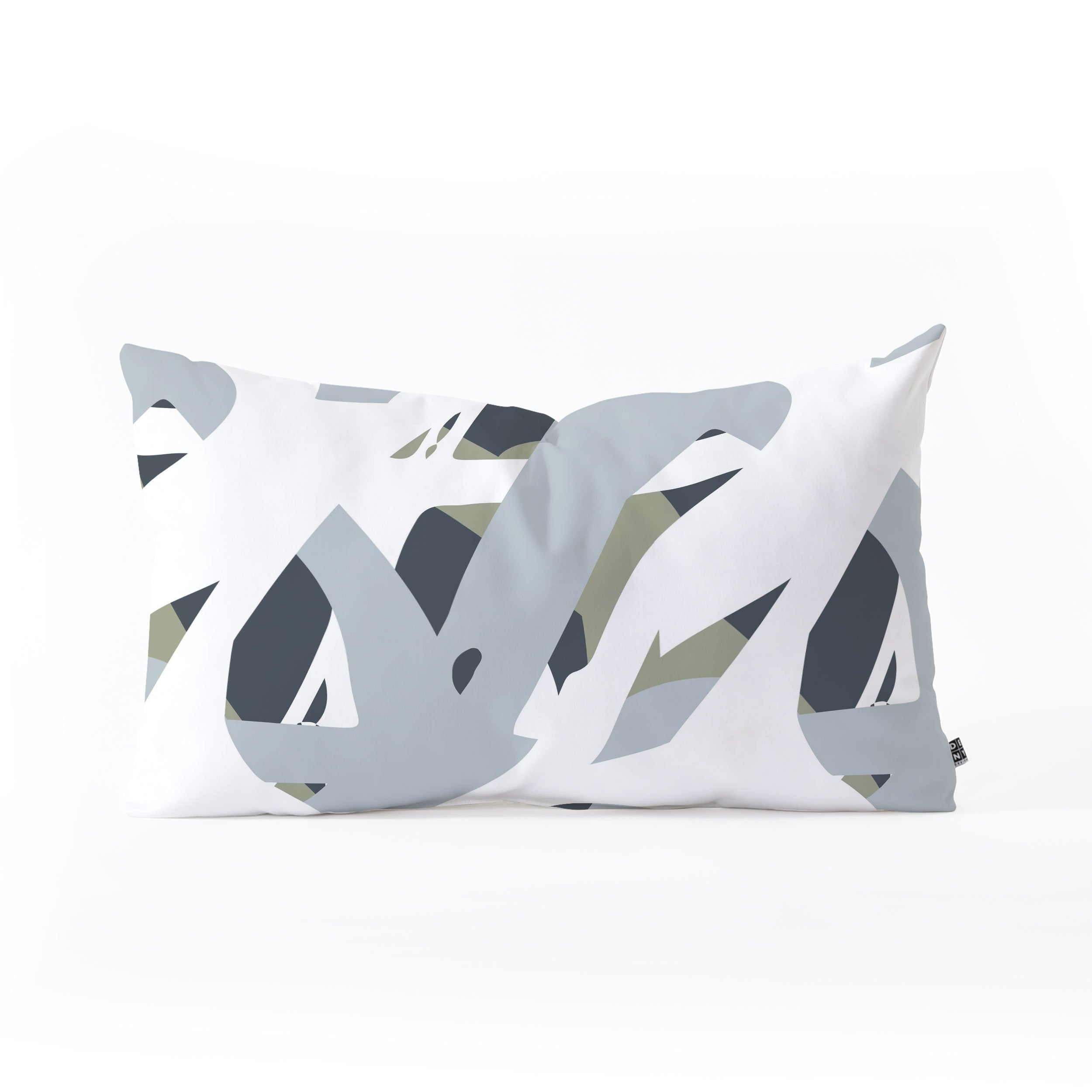 Camilla Foss Abstract Sealife Throw Pillow - Decor Addict, LLC