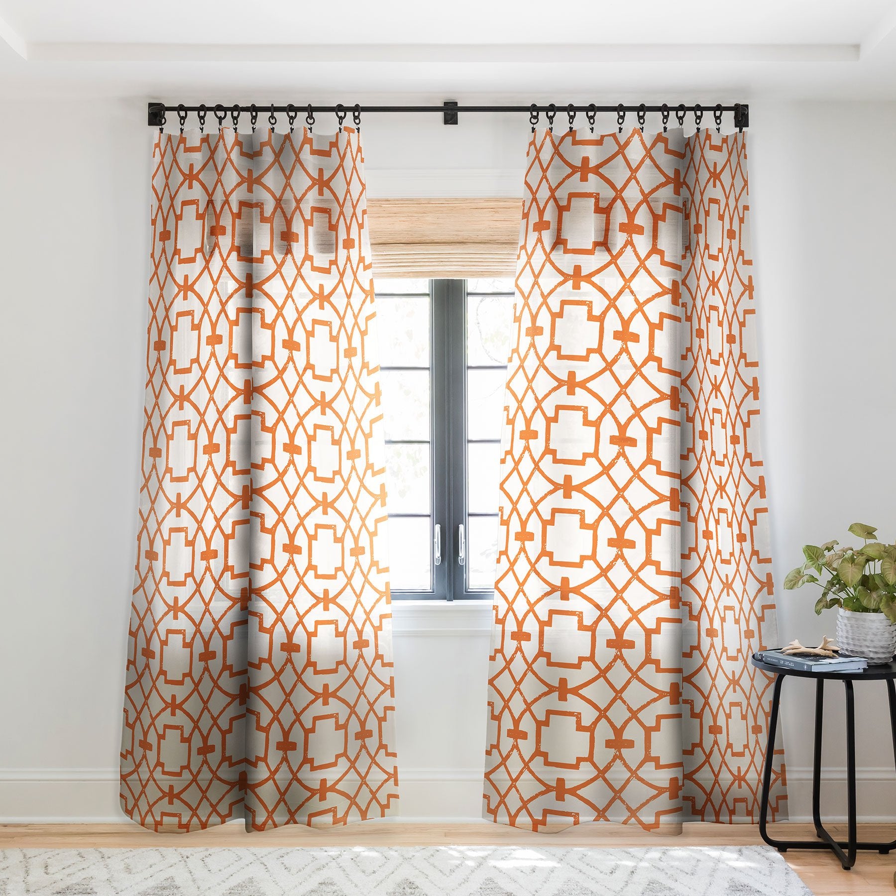 Caroline Okun Burnt Orange Umbria Window Treatment - Decor Addict, LLC