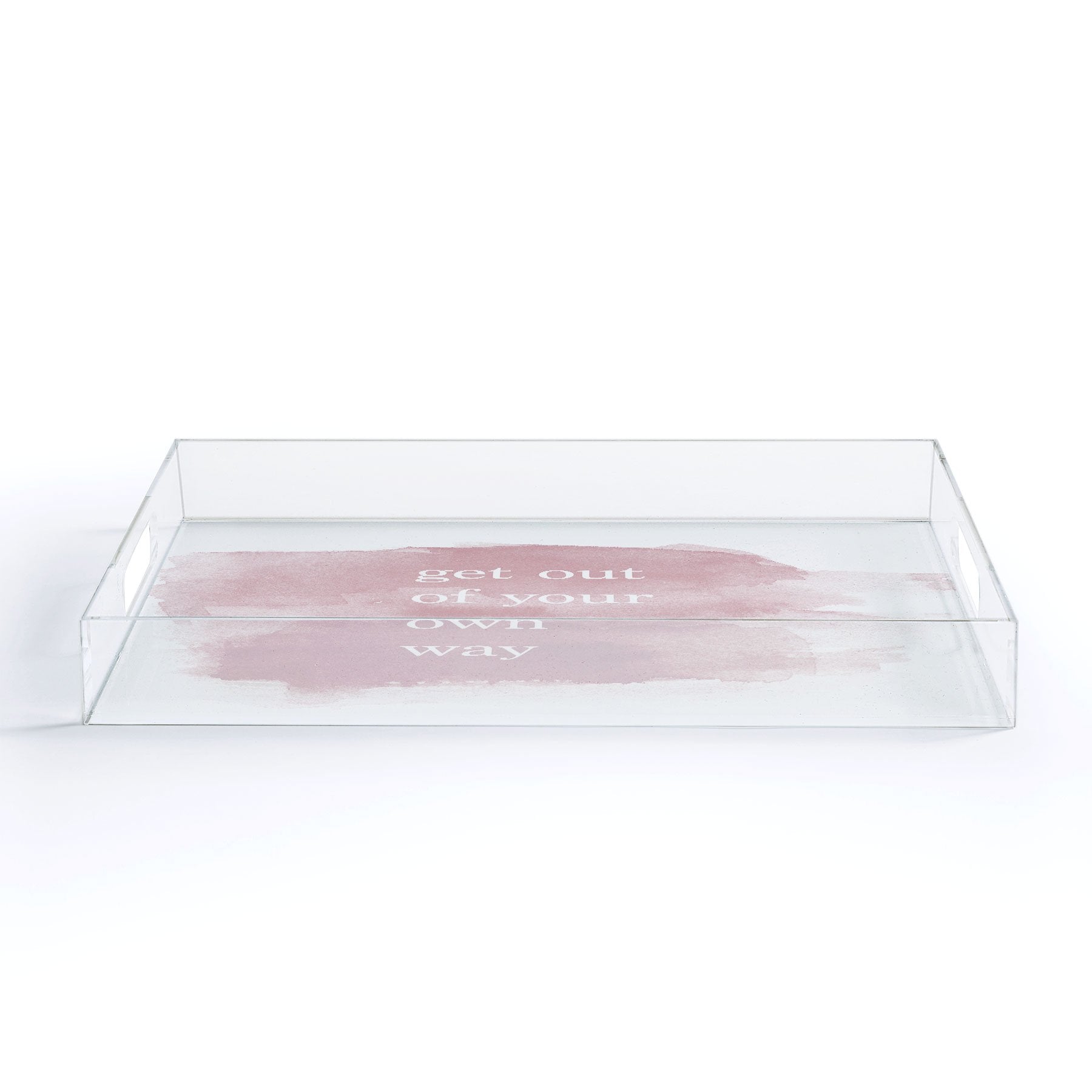 Chelsea Victoria Get Out Of Your Own Way Acrylic Storage - Decor Addict, LLC
