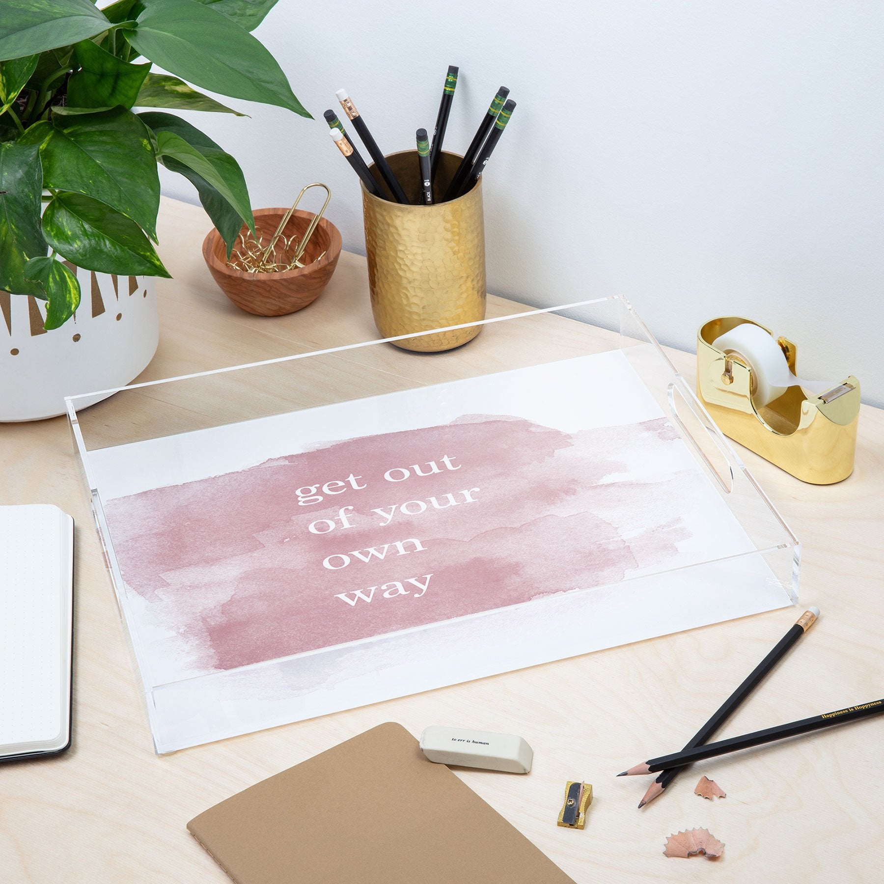 Chelsea Victoria Get Out Of Your Own Way Acrylic Storage - Decor Addict, LLC