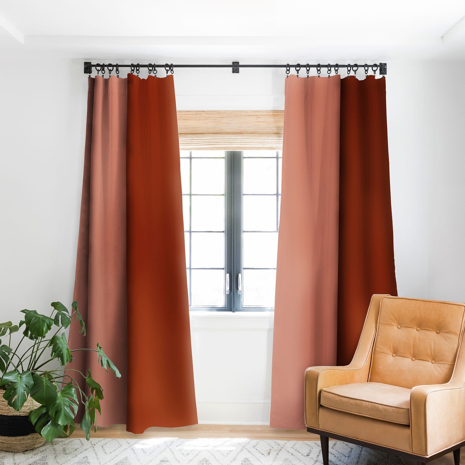 Colour Poems Color Block Abstract Xxi Window Treatment - Decor Addict, LLC