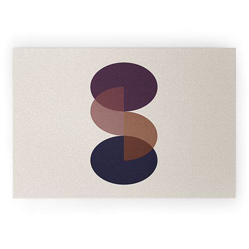 Colour Poems Geometric Harmony Iii Welcome Mat Collection - Decor Addict, LLC
