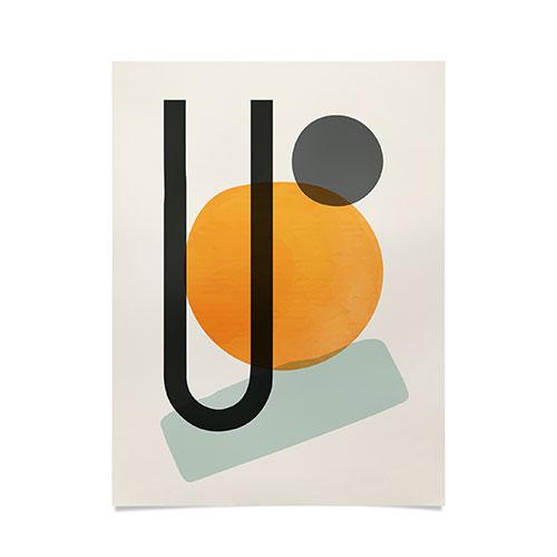 Petfriendly Darby Boston Terrier Portrait Posterwall Art - Decor Addict, LLC