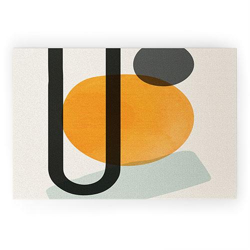 Domonique Brown Oranges Welcome Mat Collection - Decor Addict, LLC