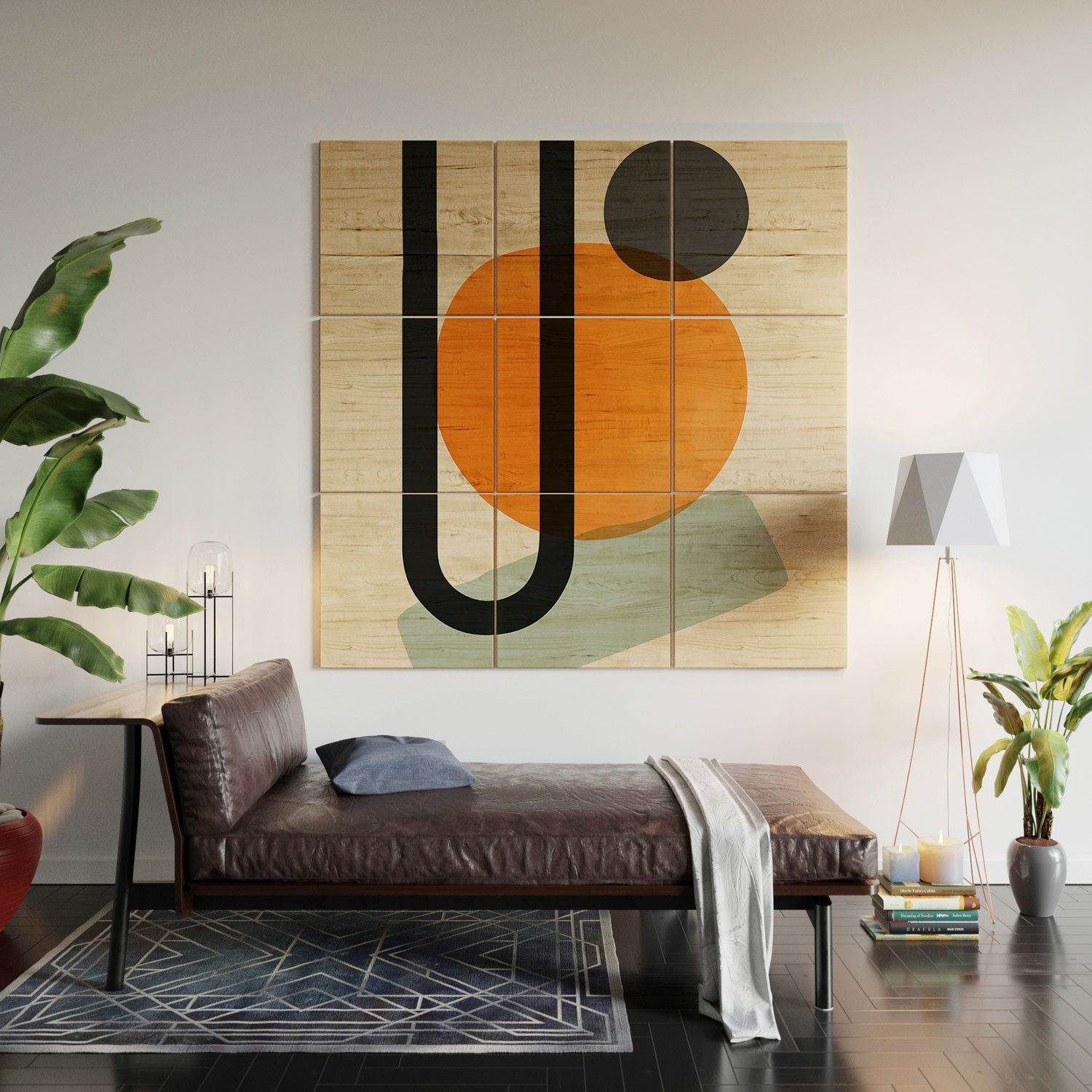 Petfriendly Darby Boston Terrier Portrait Posterwall Art - Decor Addict, LLC