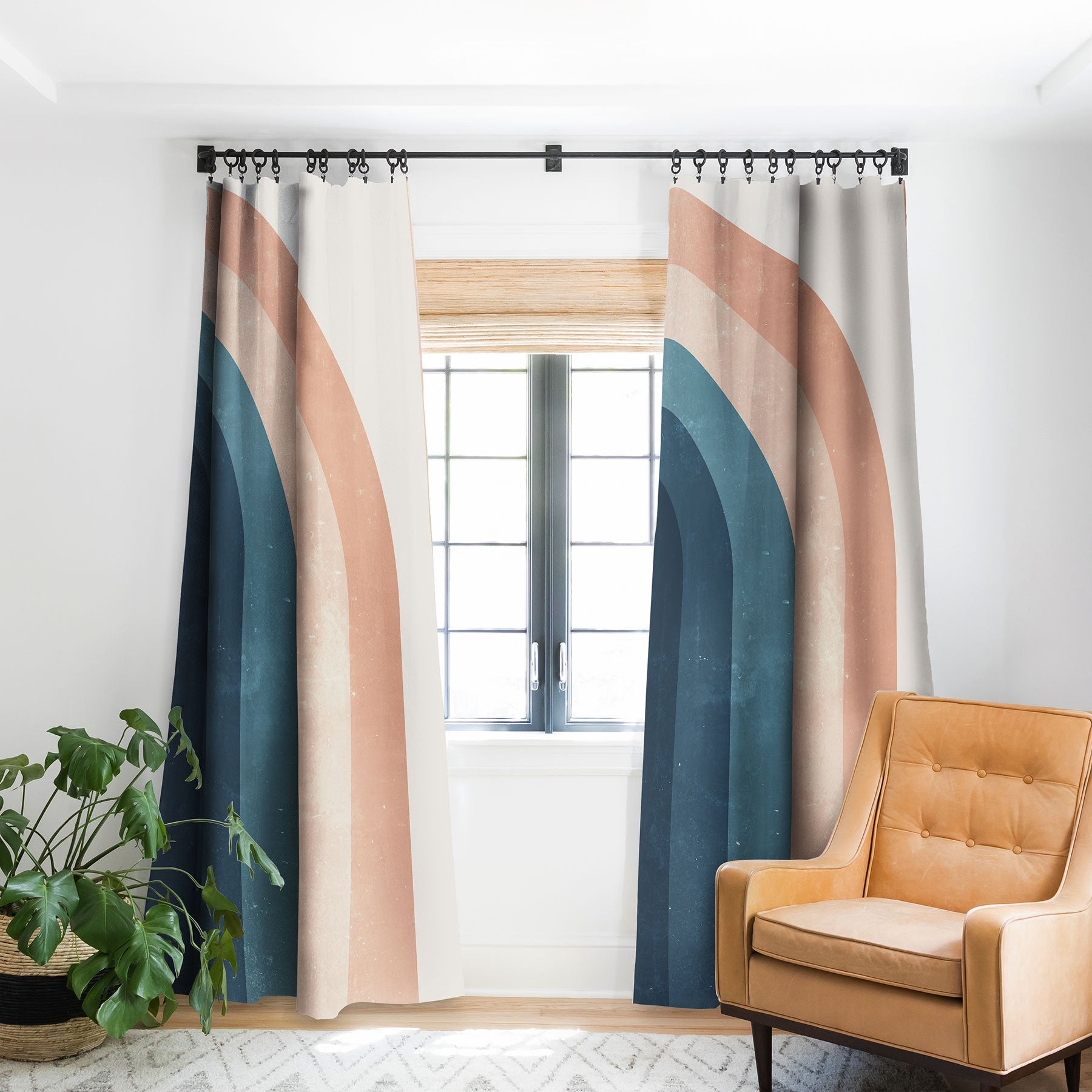 Emanuela Carratoni 70S Rainbow Window Treatment - Decor Addict, LLC