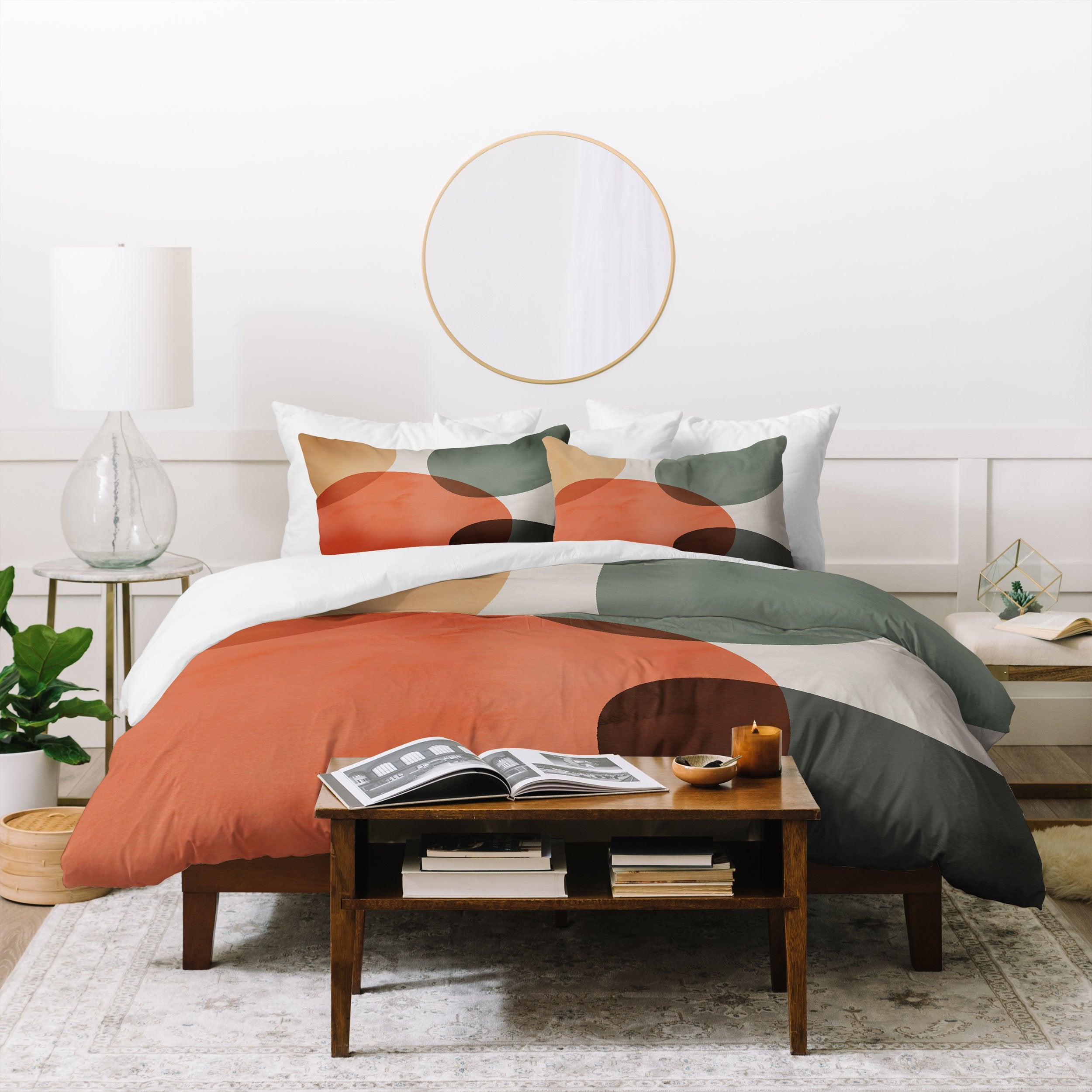 Emanuela Carratoni Winter Abstract Theme Bedding Collection - Decor Addict, LLC