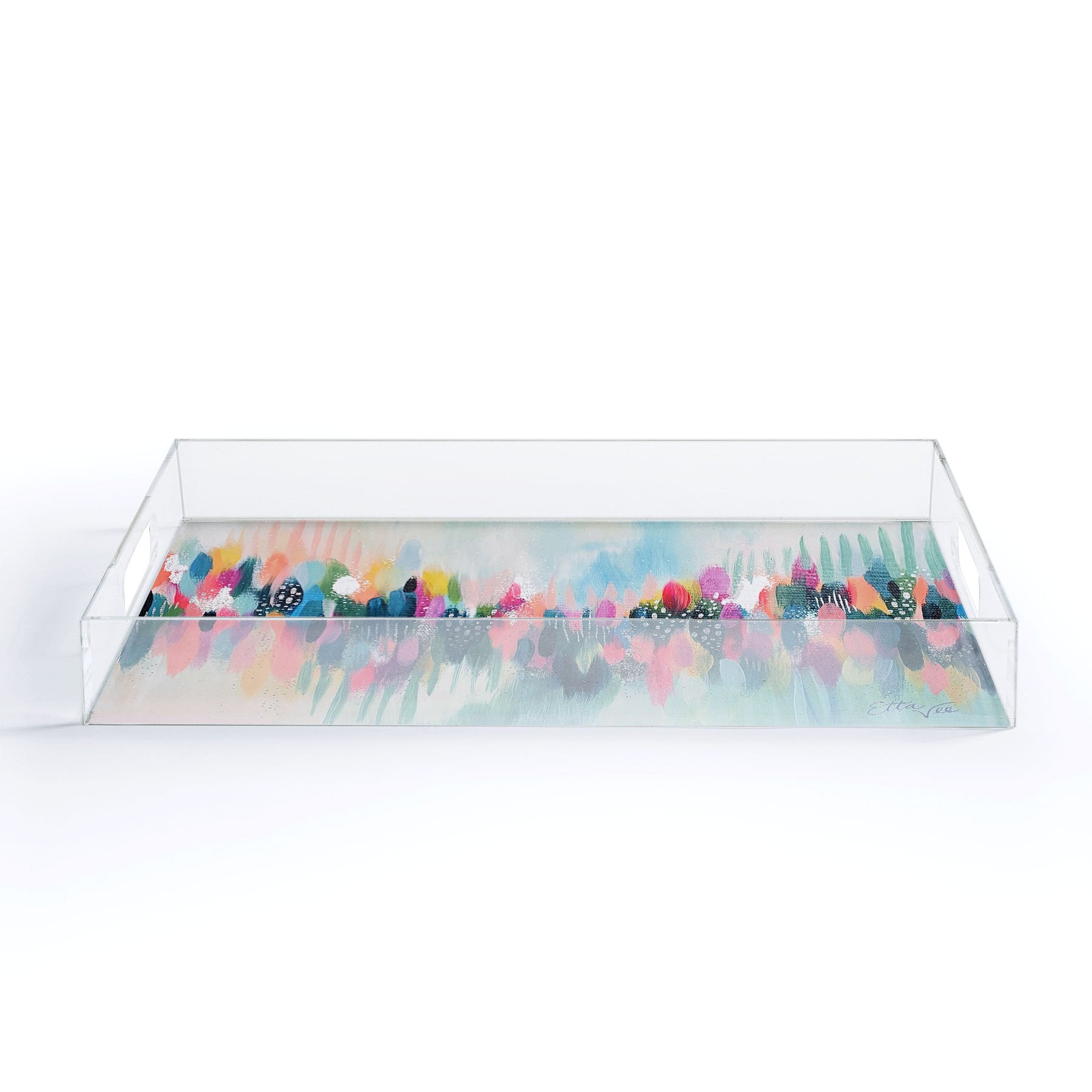 Ettavee Ettavee Brushstroke No109 Acrylic Storage - Decor Addict, LLC