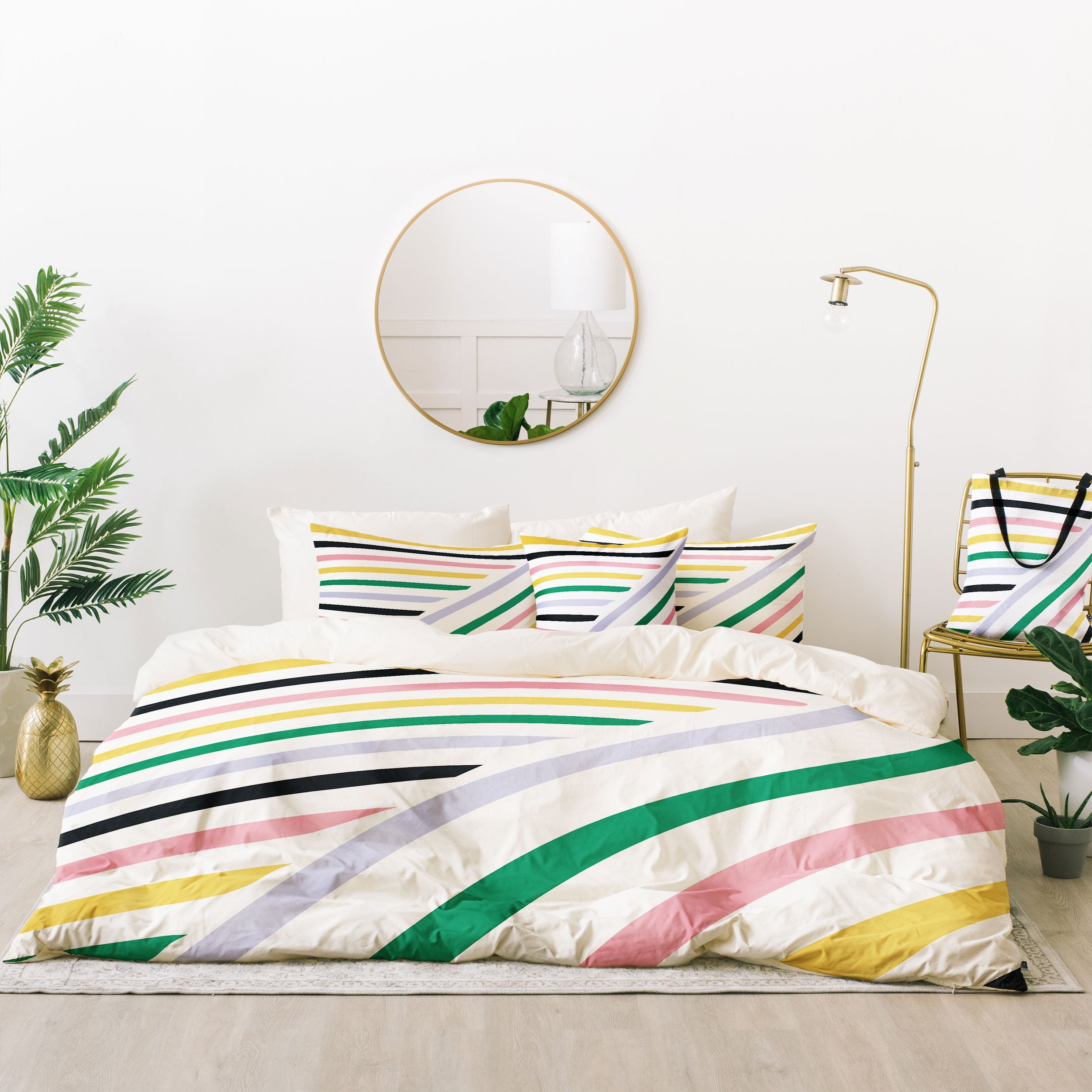 Fimbis Spring In Stripes Bed In A Bag - Decor Addict, LLC