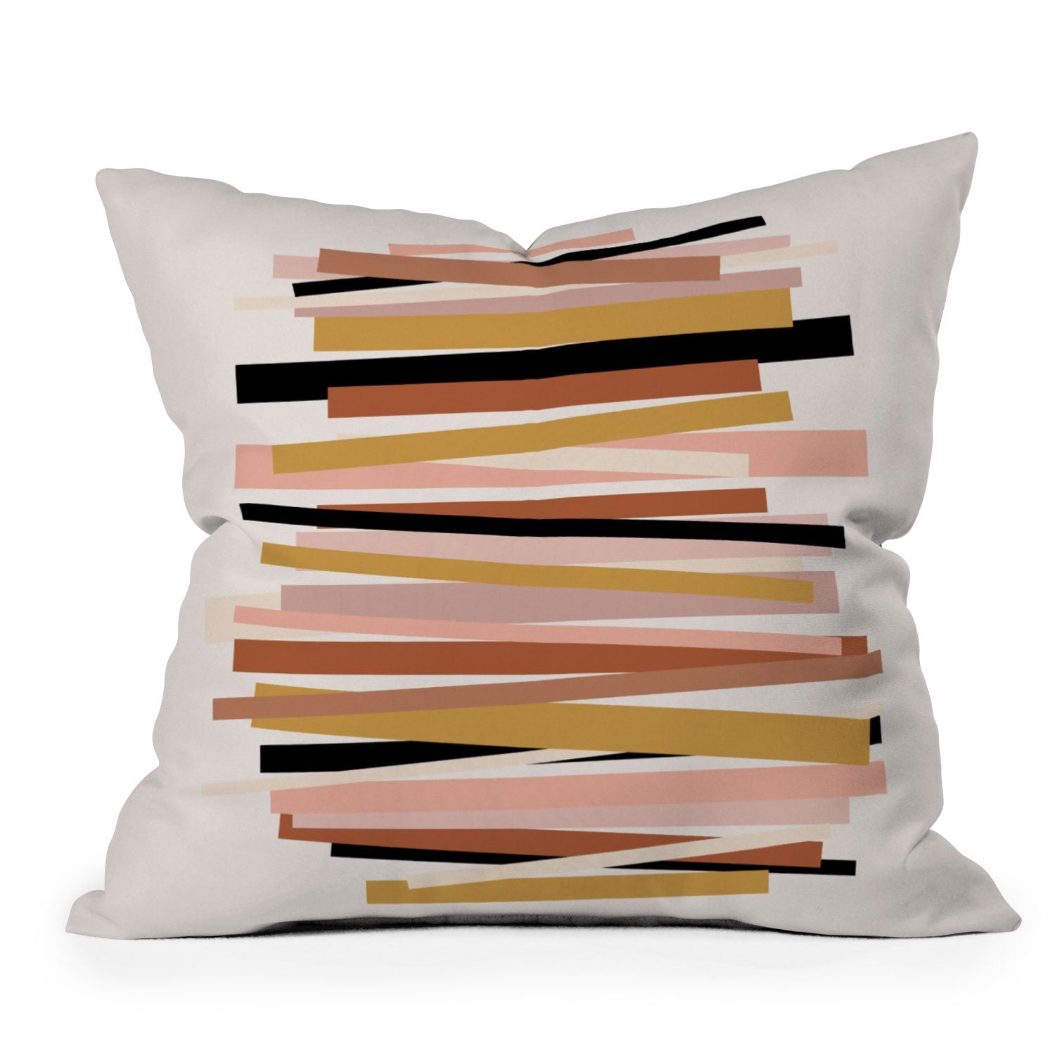 Gale Switzer Linear Stack Throw Pillow - Decor Addict, LLC