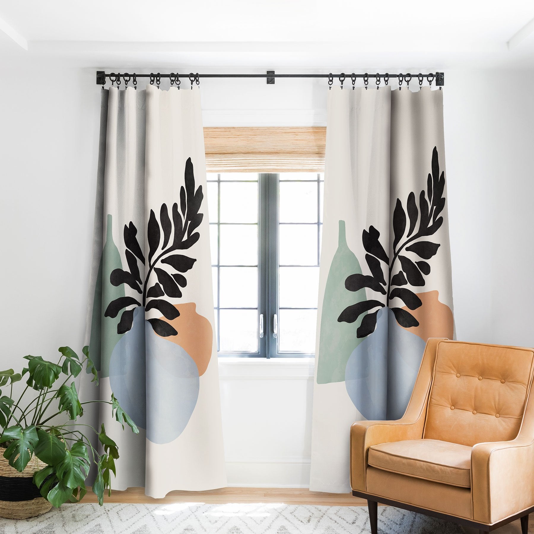 Gale Switzer Sea Glass Vases Window Treatment - Decor Addict, LLC