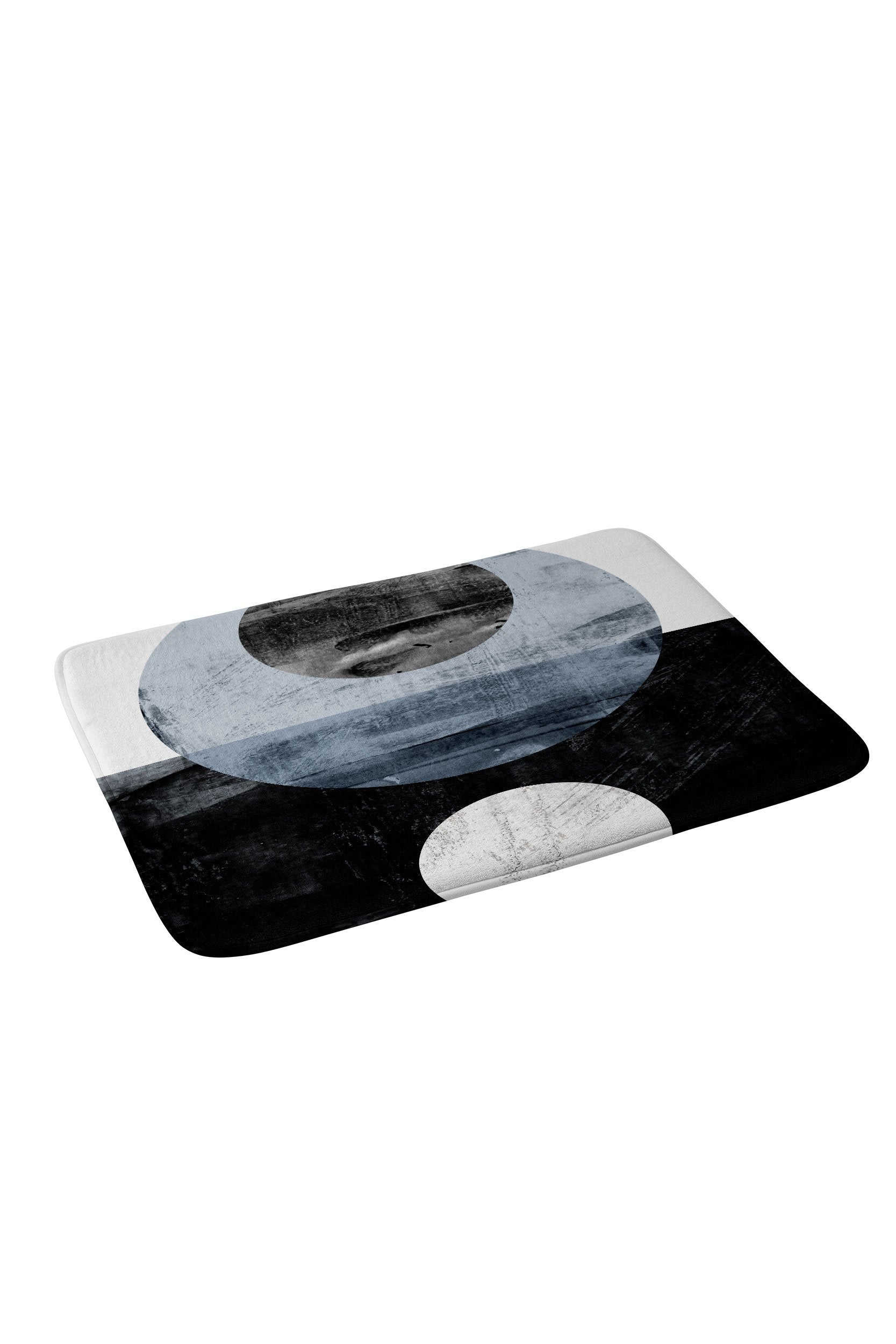 Galleryj9 Circles Black And White Geometric Mid Century Bath Collection - Decor Addict, LLC