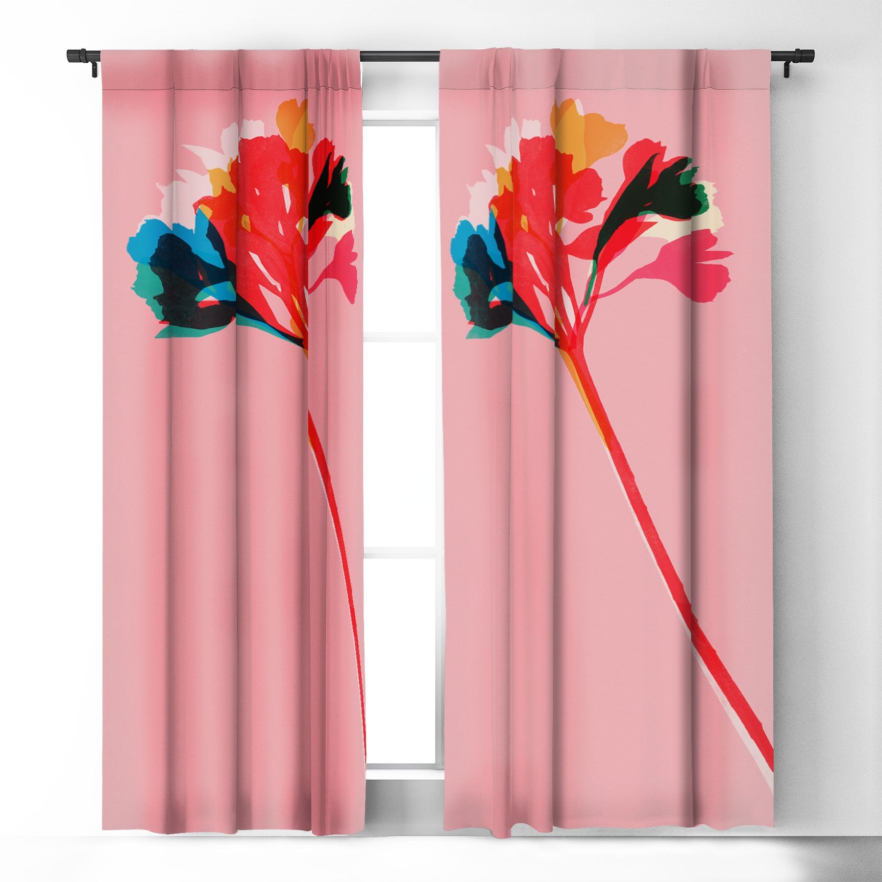 Garima Dhawan Alstroemeria 4 Window Treatment - Decor Addict, LLC