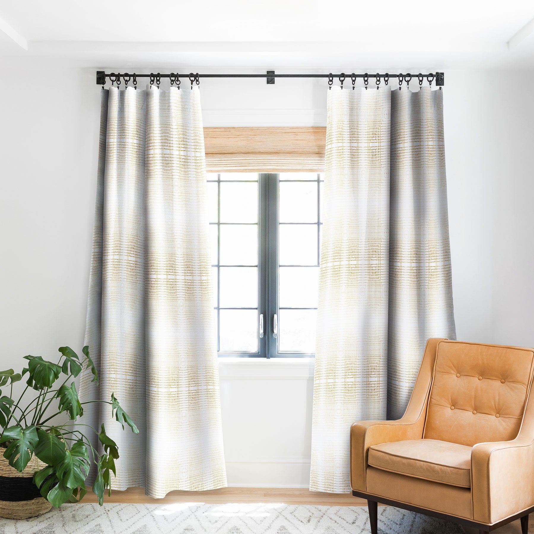 Holli Zollinger Deco Gold Window Treatment - Decor Addict, LLC