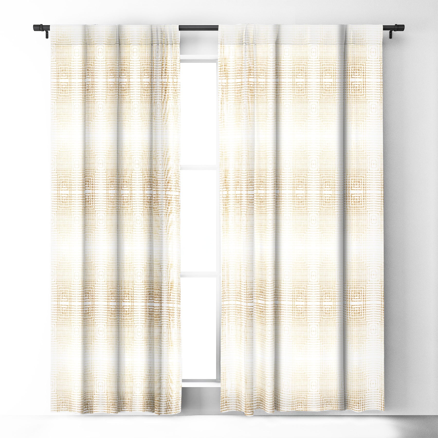 Holli Zollinger Deco Gold Window Treatment - Decor Addict, LLC