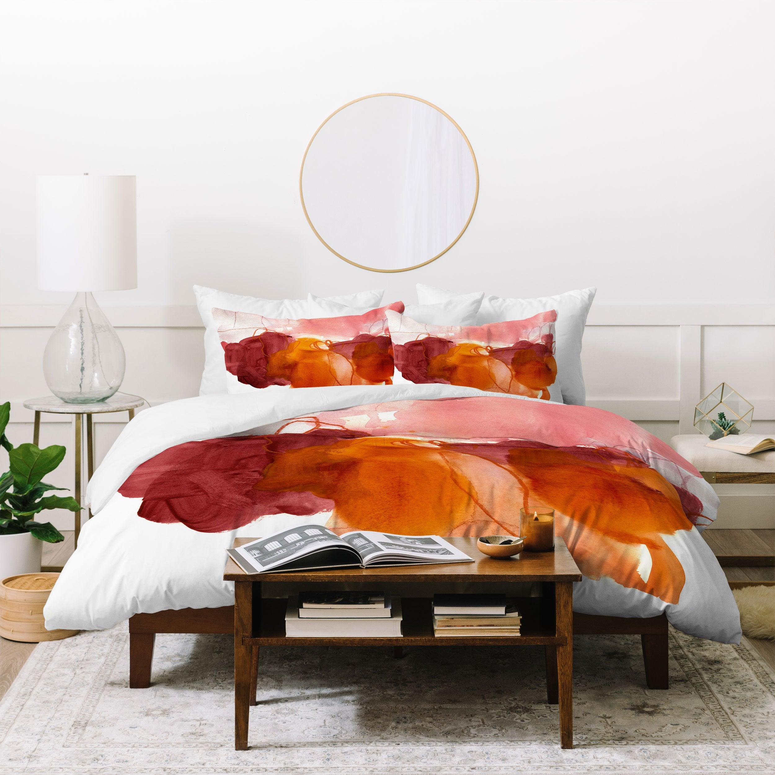 Iris Lehnhardt Abstract Painting X Bedding Collection - Decor Addict, LLC