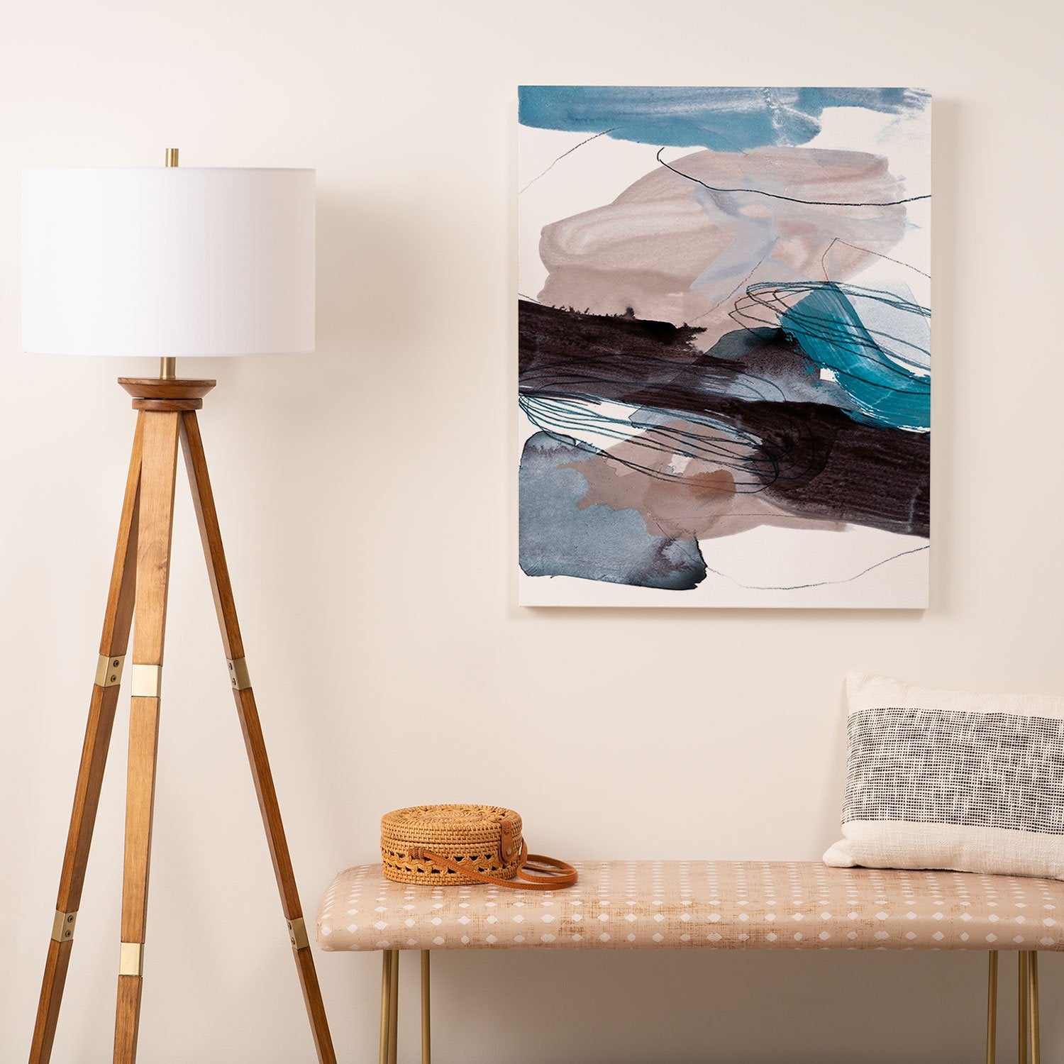 Iris Lehnhardt Abstract Painting Xiii Wall Art - Decor Addict, LLC