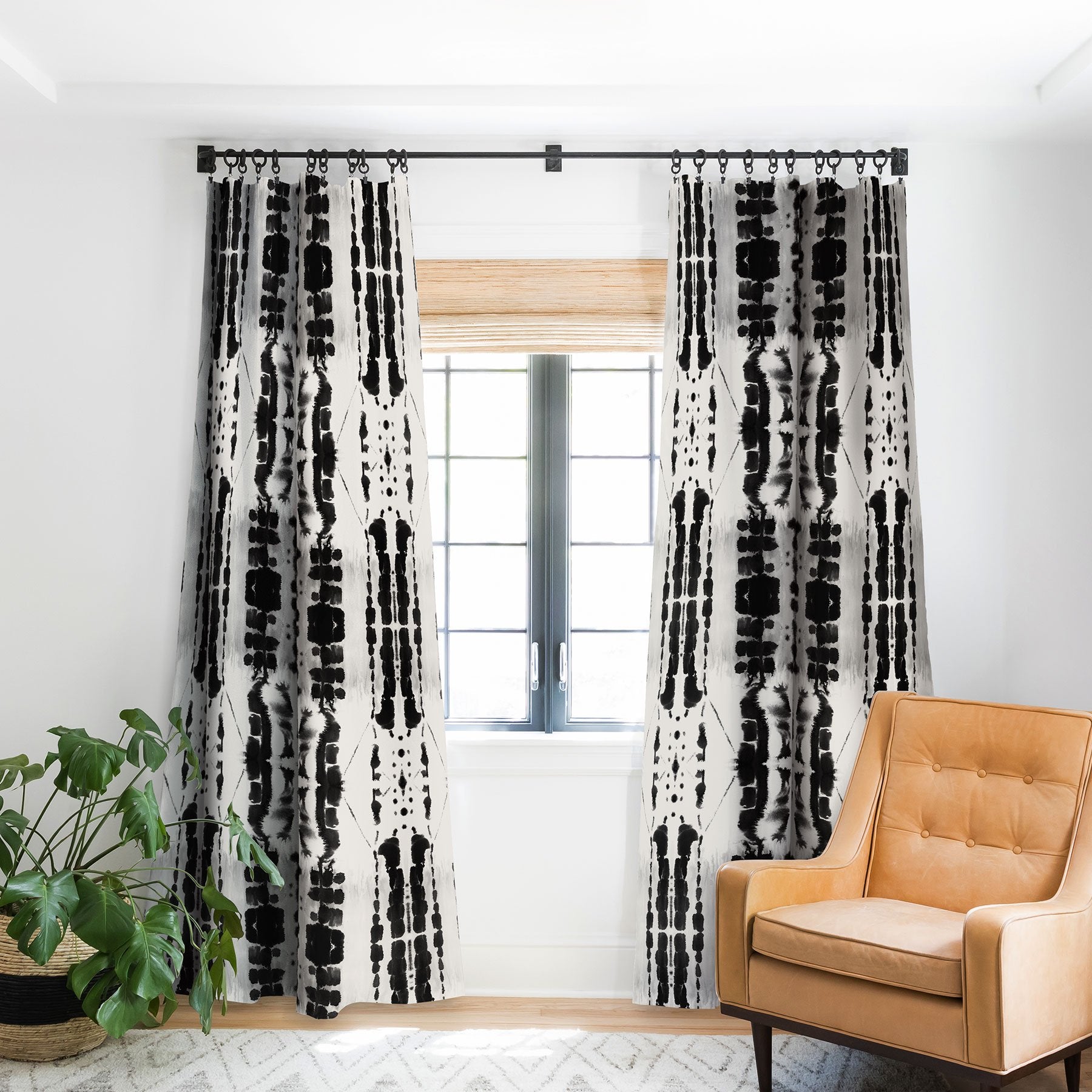 Jacqueline Maldonado Paradigm Black And White Window Treatment - Decor Addict, LLC