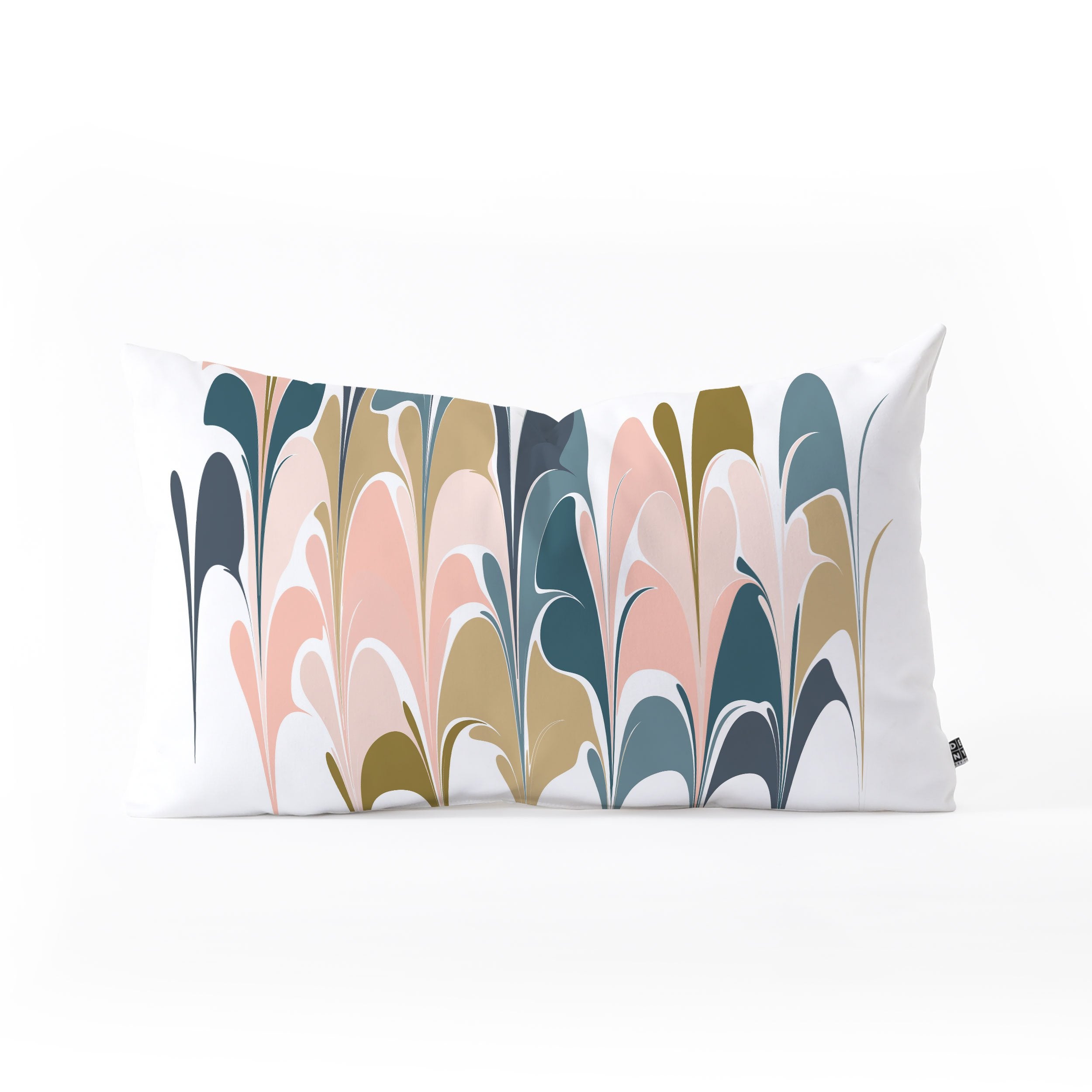 June Journal Zen Abstract Throw Pillow - Decor Addict, LLC