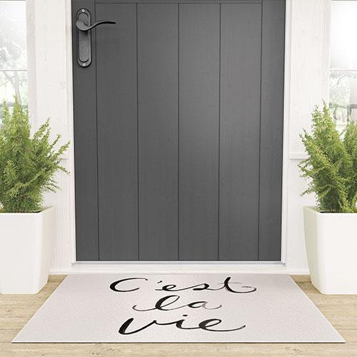 Kelli Murray Cest La Vie 2 Welcome Mat Collection - Decor Addict, LLC