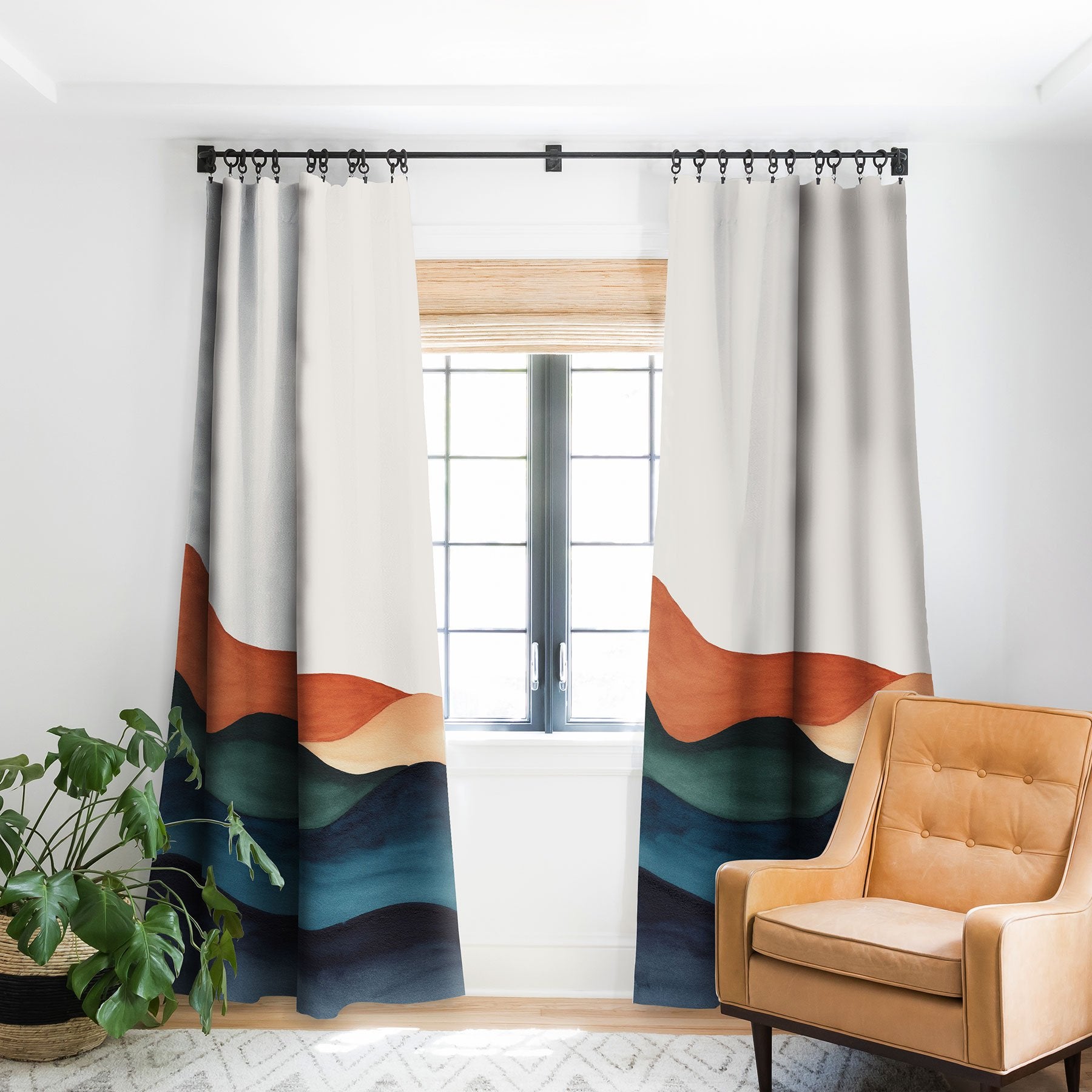 Kris Kivu Colors Of The Earth Window Treatment - Decor Addict, LLC