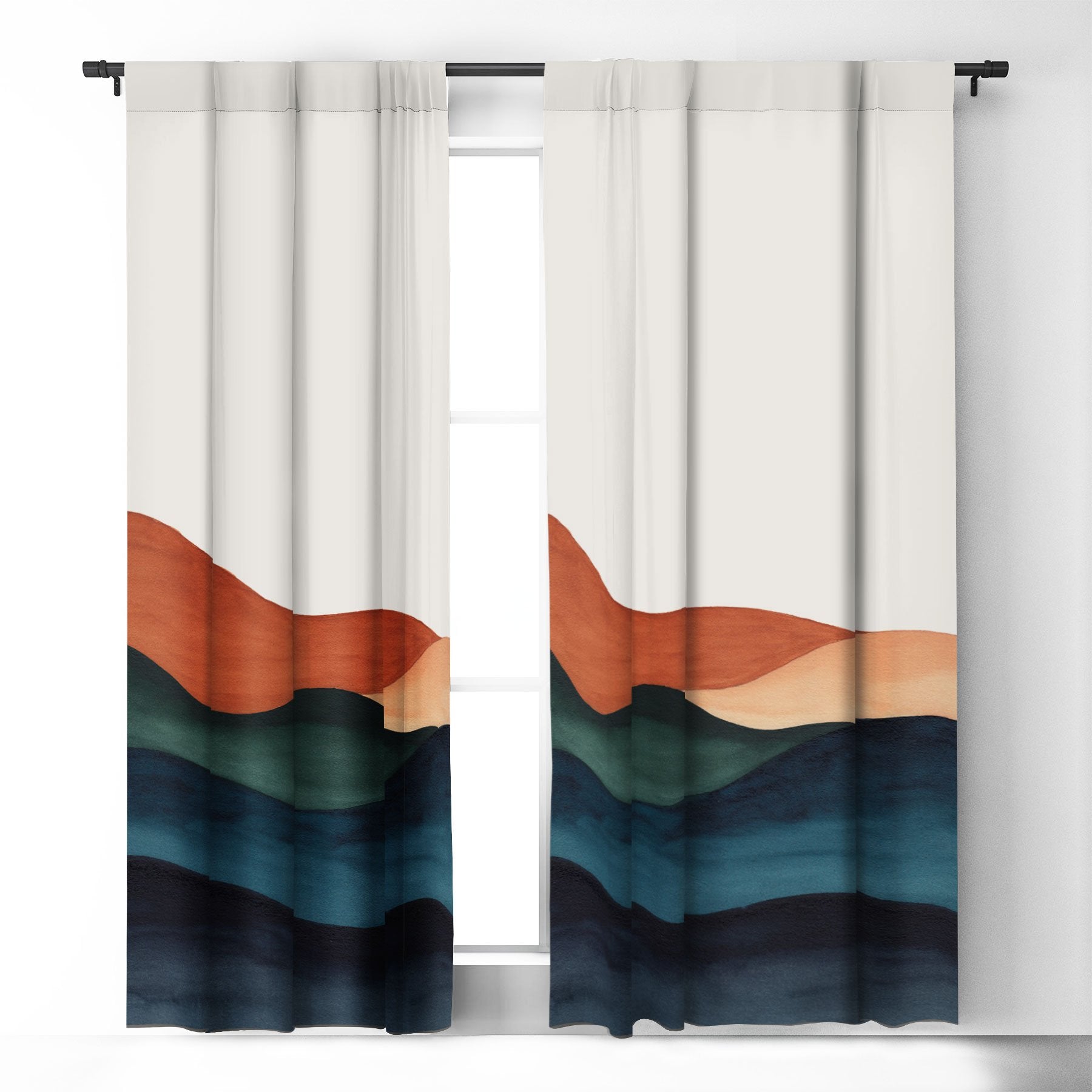 Kris Kivu Colors Of The Earth Window Treatment - Decor Addict, LLC