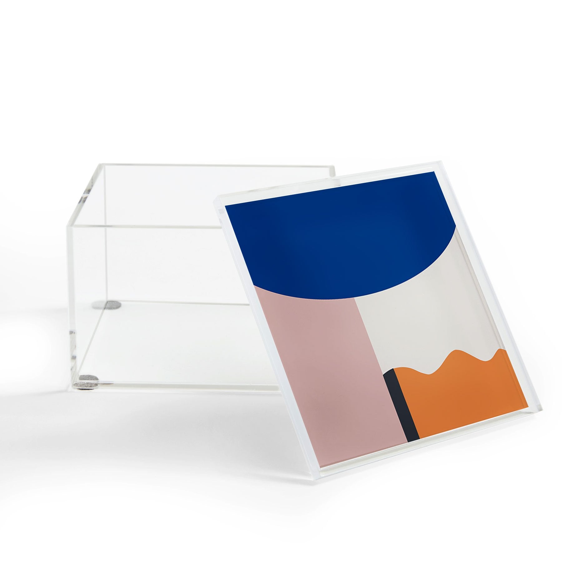 Little Dean Pie In Blue Acrylic Storage - Decor Addict, LLC