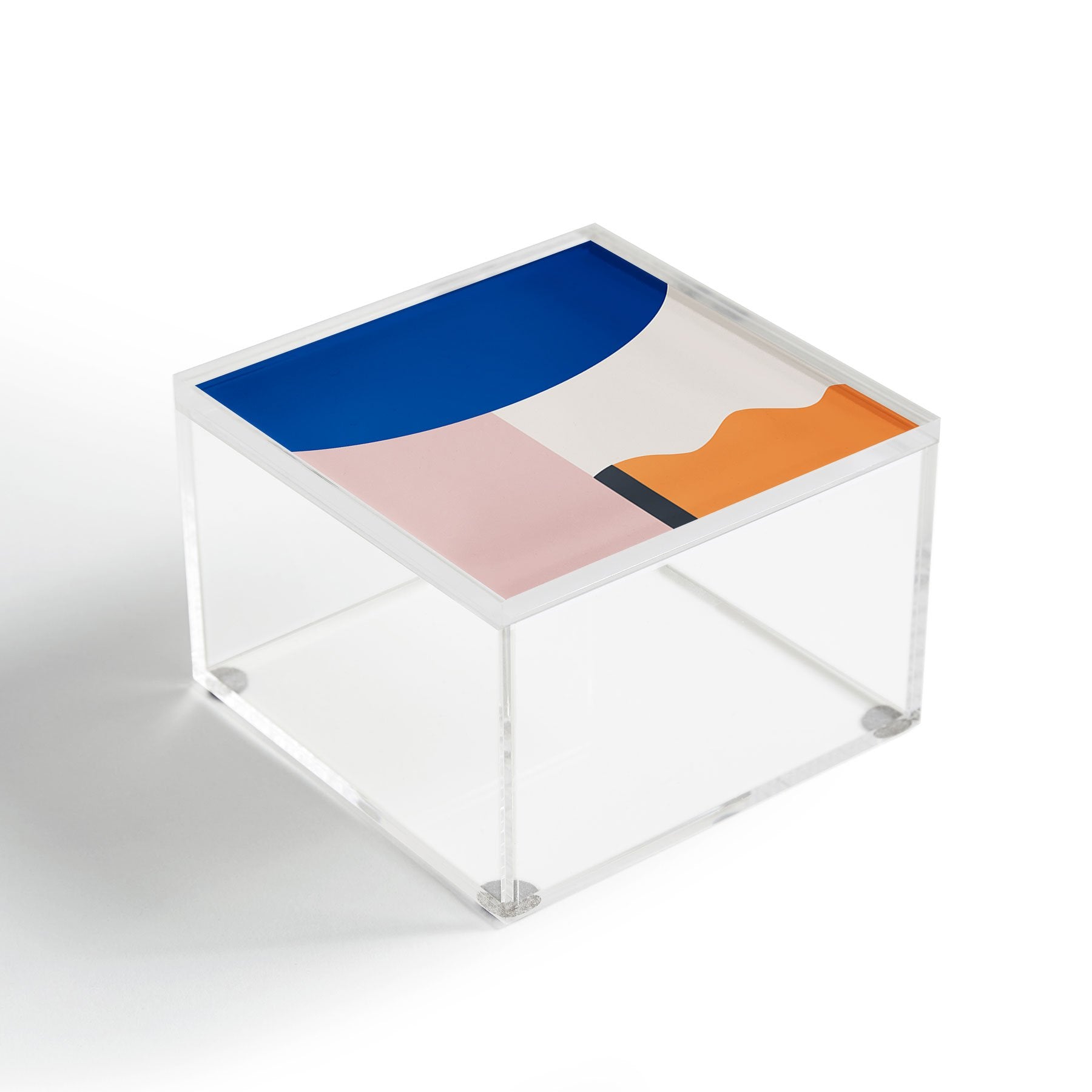 Little Dean Pie In Blue Acrylic Storage - Decor Addict, LLC