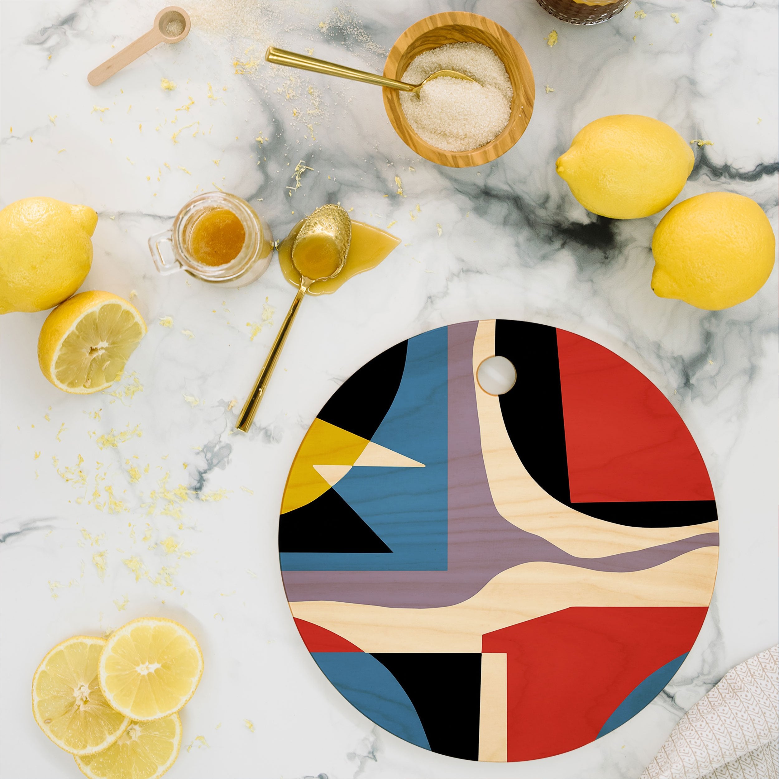 Little Dean Primary Abstract Cutting Board Collection - Decor Addict, LLC