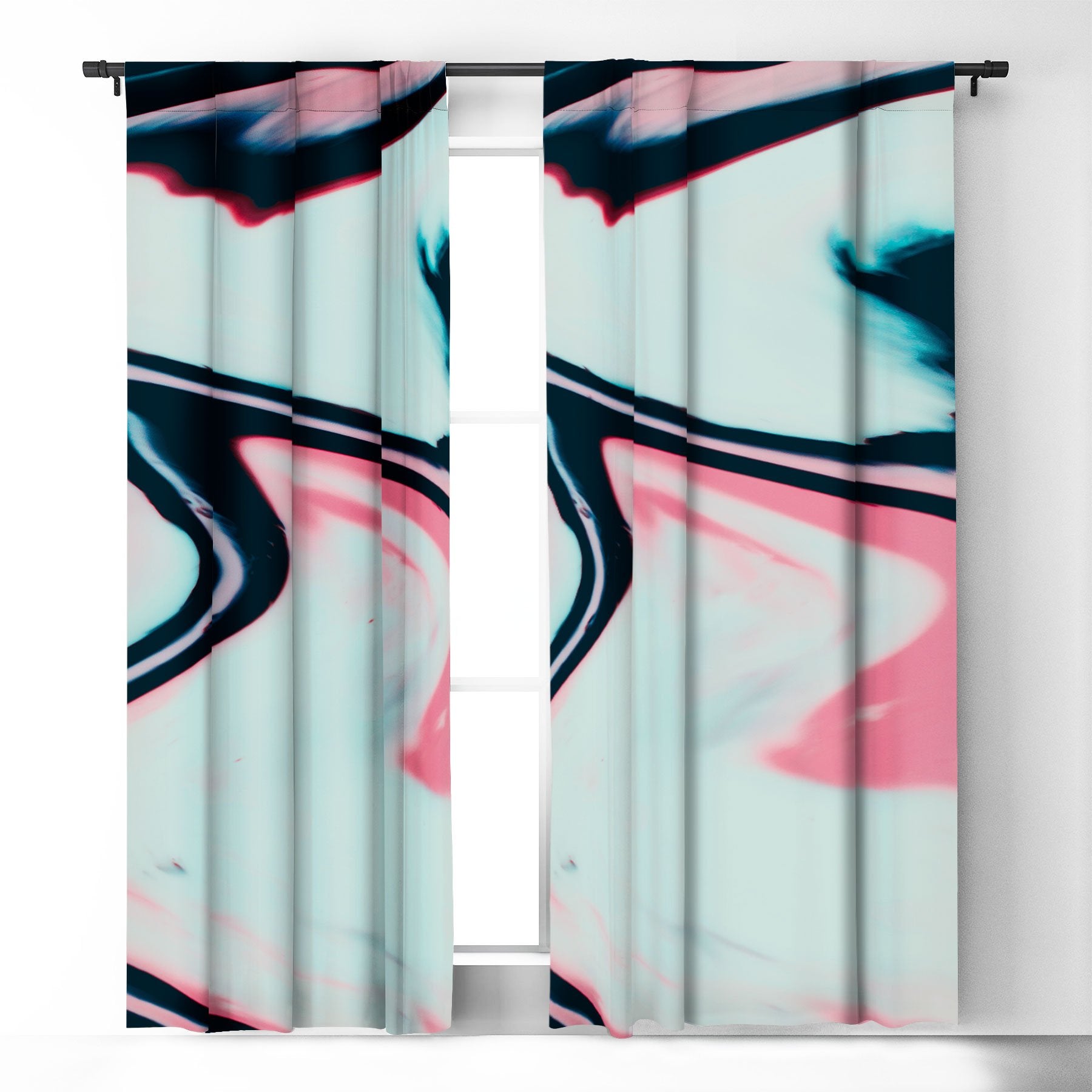 Marta Barragan Camarasa Effect Marble Glitch Window Treatment - Decor Addict, LLC