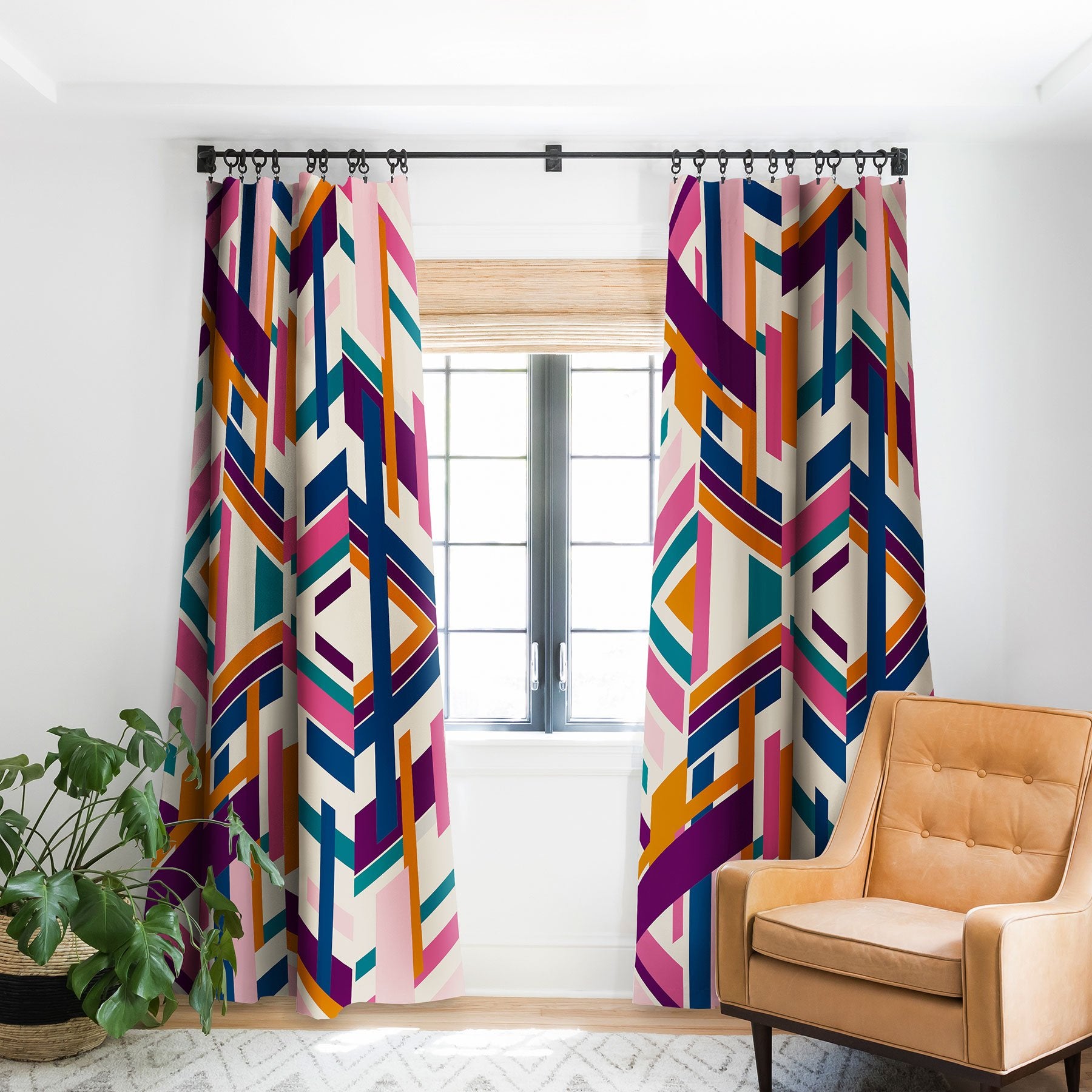 Marta Barragan Camarasa Linear Elements Window Treatment - Decor Addict, LLC