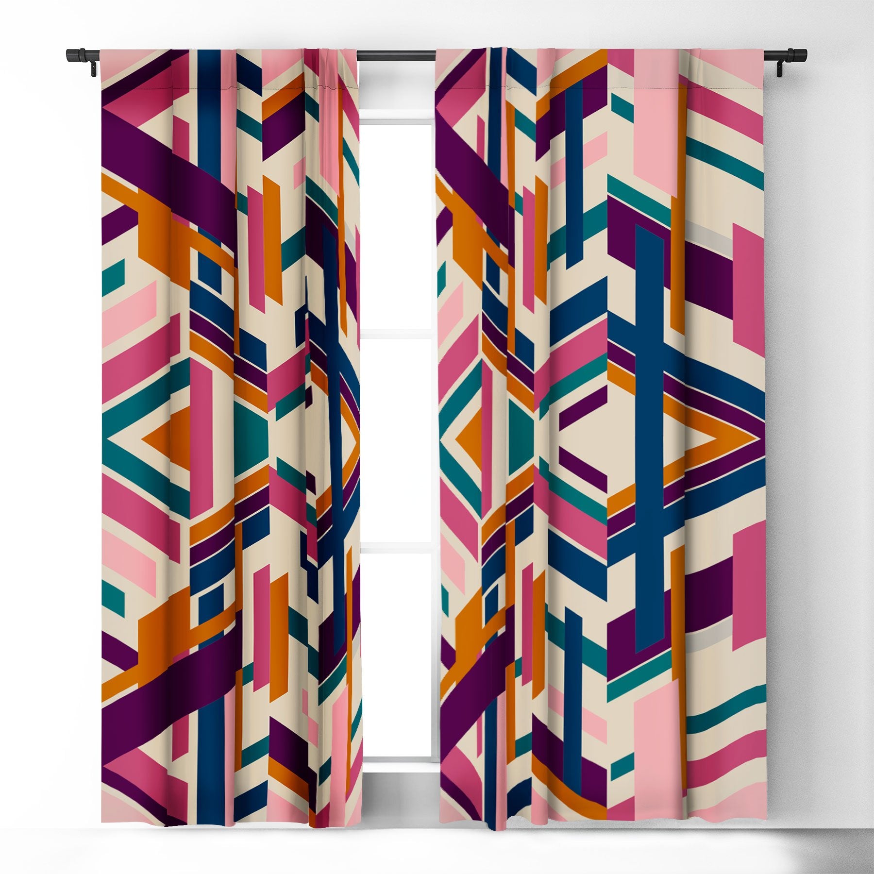 Marta Barragan Camarasa Linear Elements Window Treatment - Decor Addict, LLC