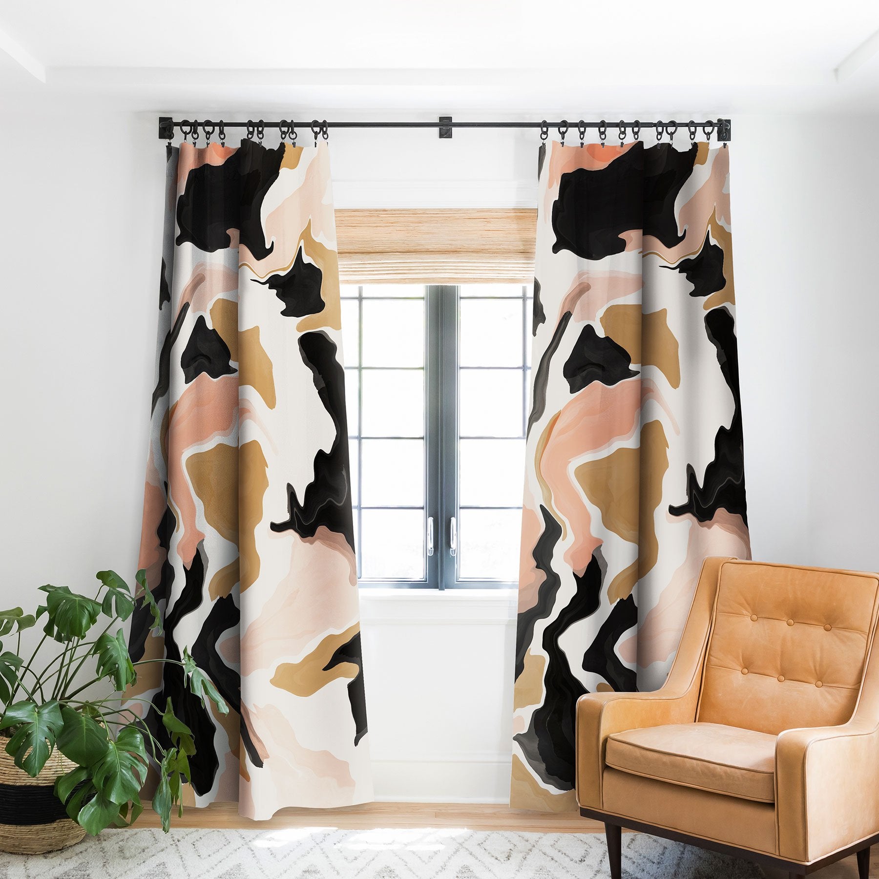 Marta Barragan Camarasa Modern Terrazzo Detail 36 Window Treatment - Decor Addict, LLC