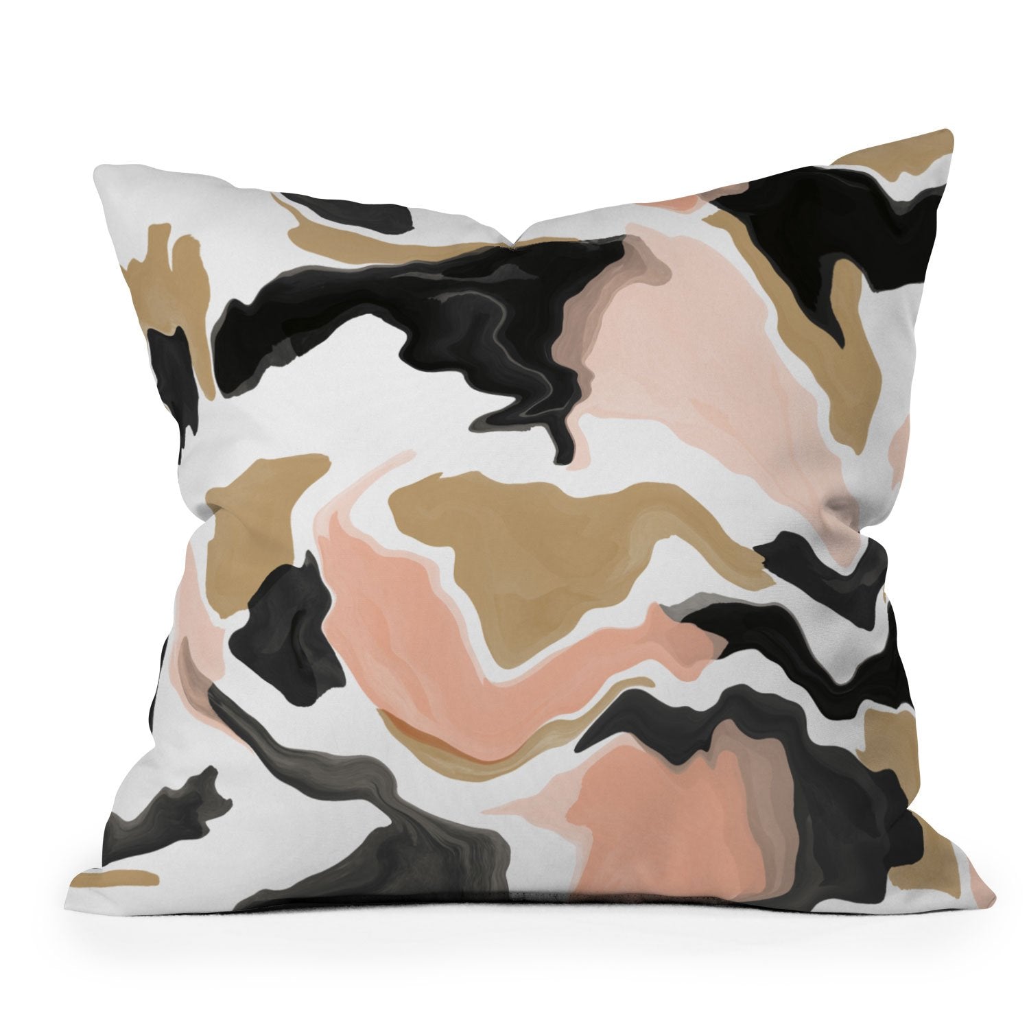Marta Barragan Camarasa Modern Terrazzo Detail 36 Throw Pillow - Decor Addict, LLC