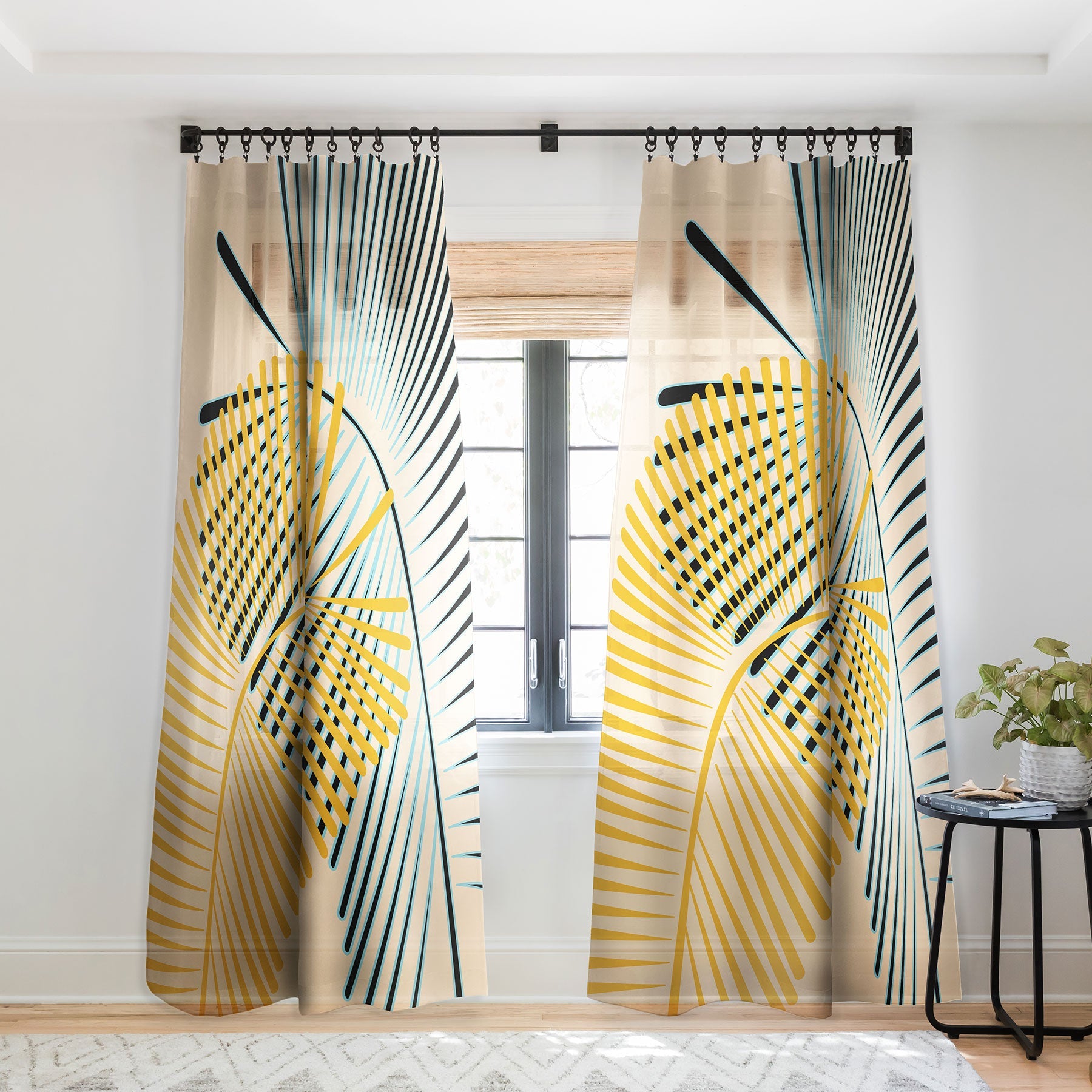 Mirimo Two Palm Leaves Window Treatment Collection - Decor Addict, LLC