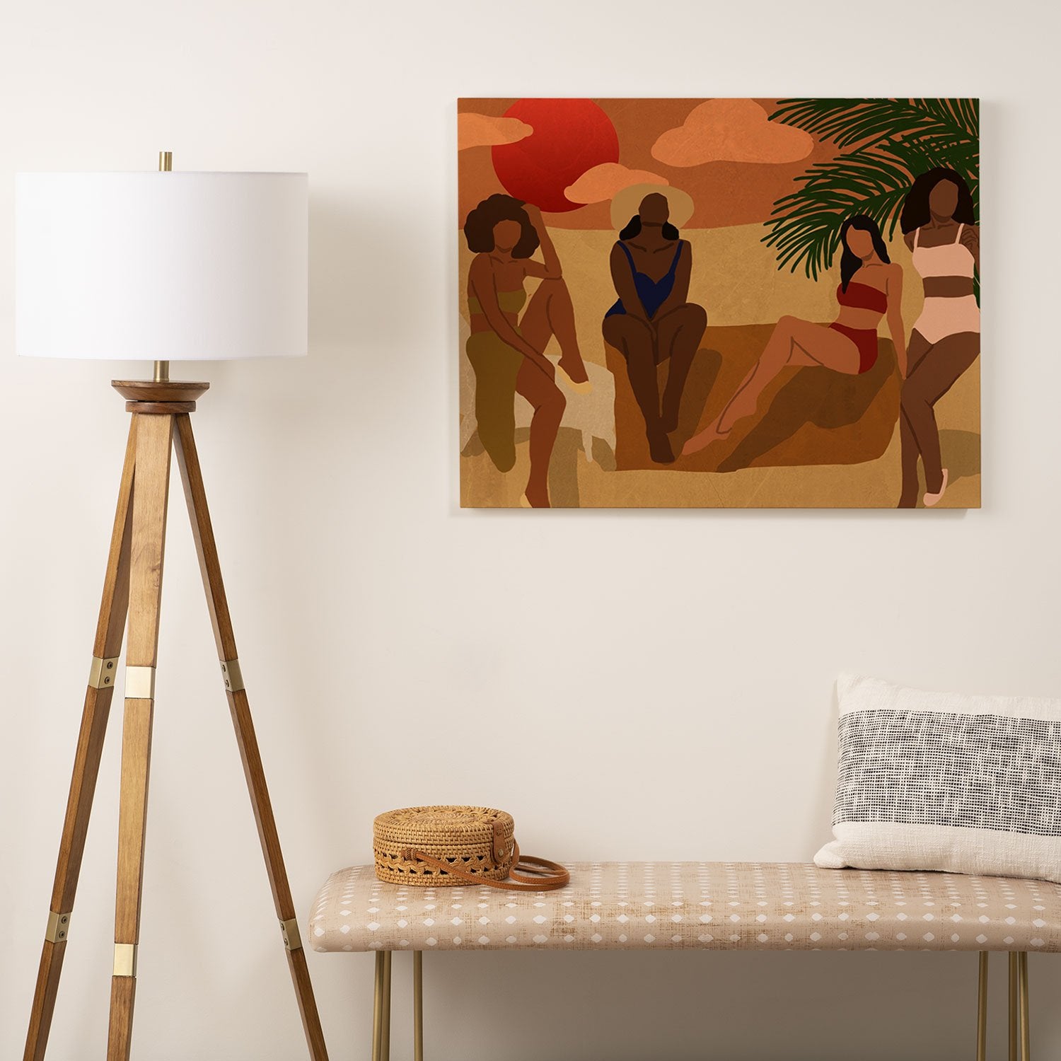 Nawaalillustrations Beach I Wall Art - Decor Addict, LLC