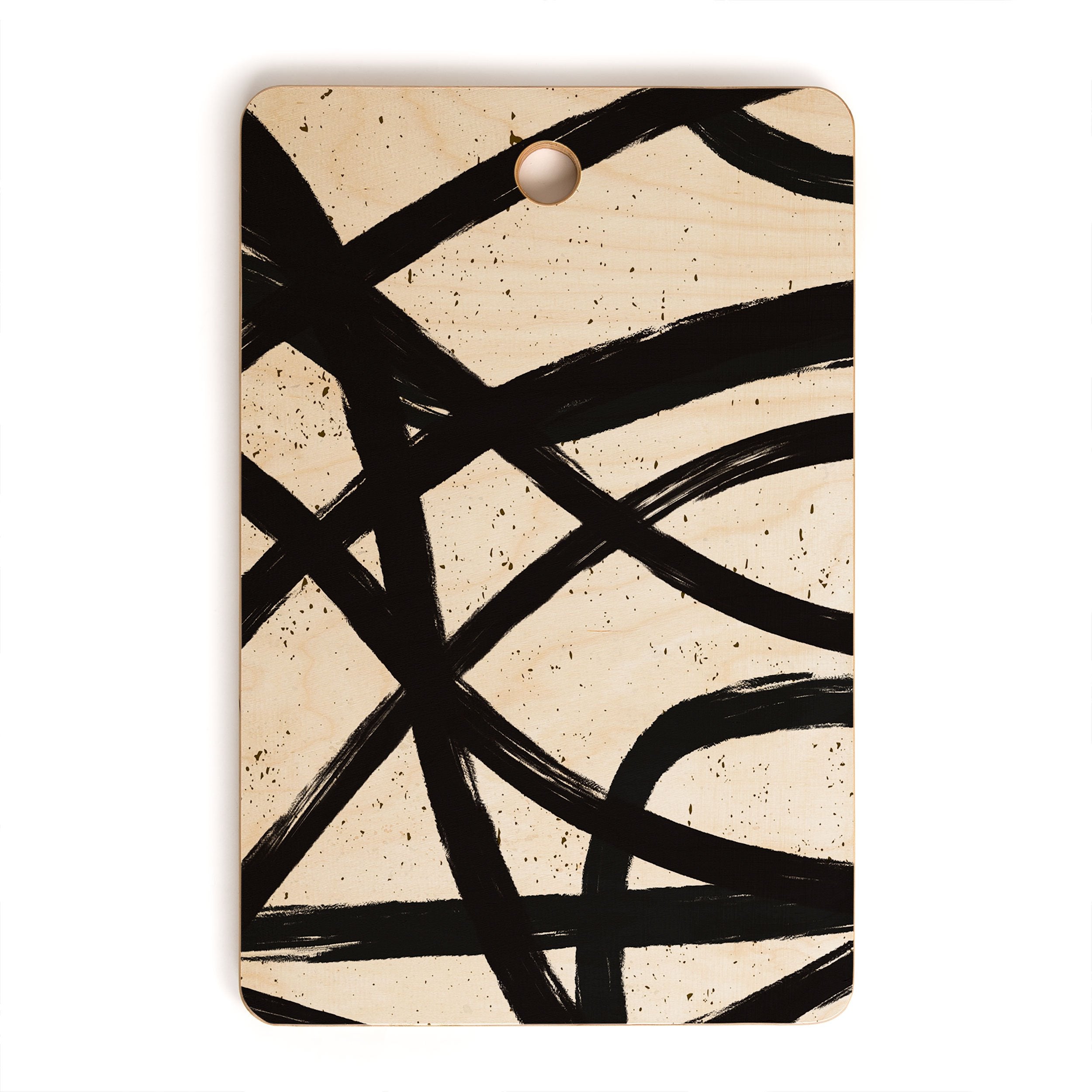 Ninola Design Japandi Minimal Black Marker Cutting Board Collection - Decor Addict, LLC