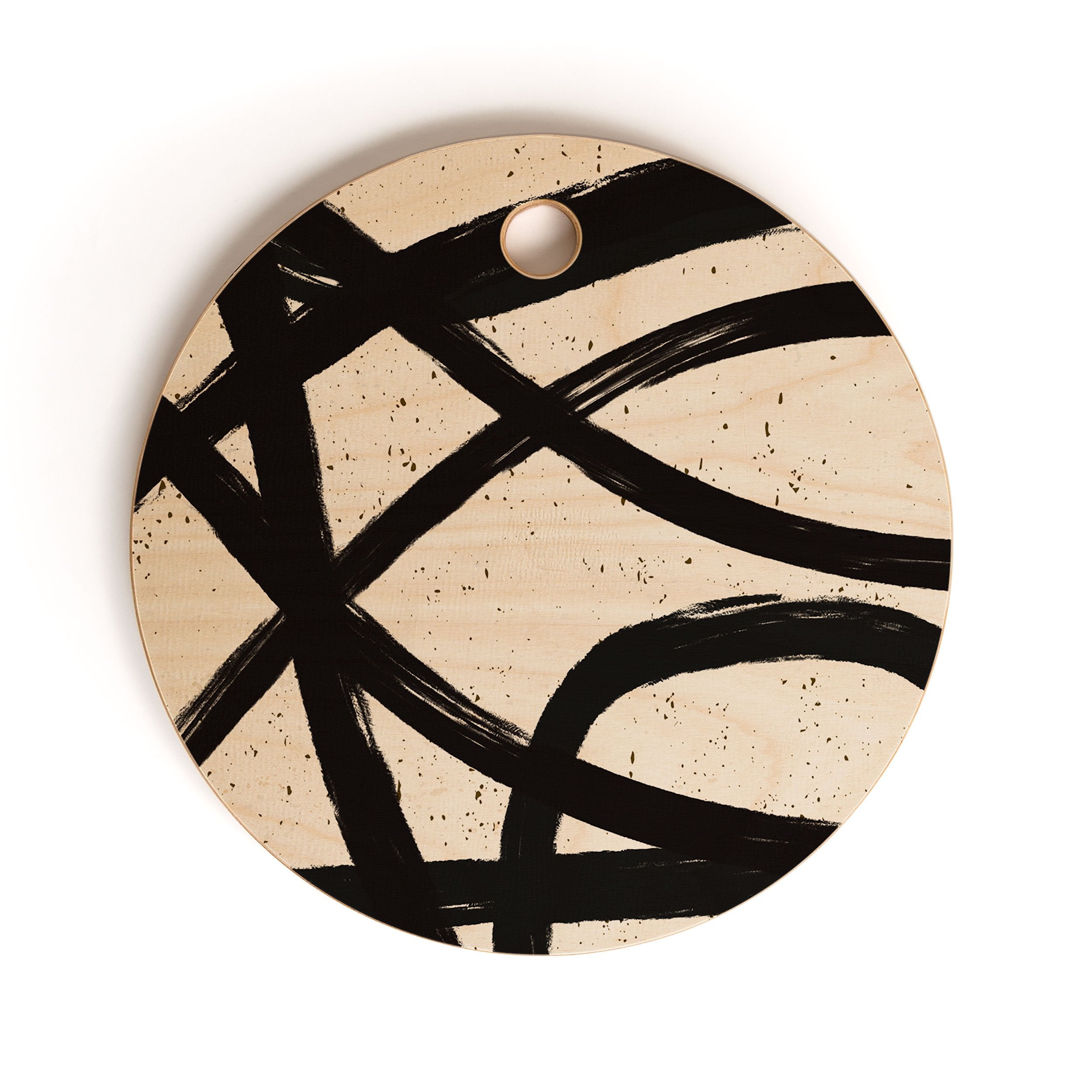 Ninola Design Japandi Minimal Black Marker Cutting Board Collection - Decor Addict, LLC