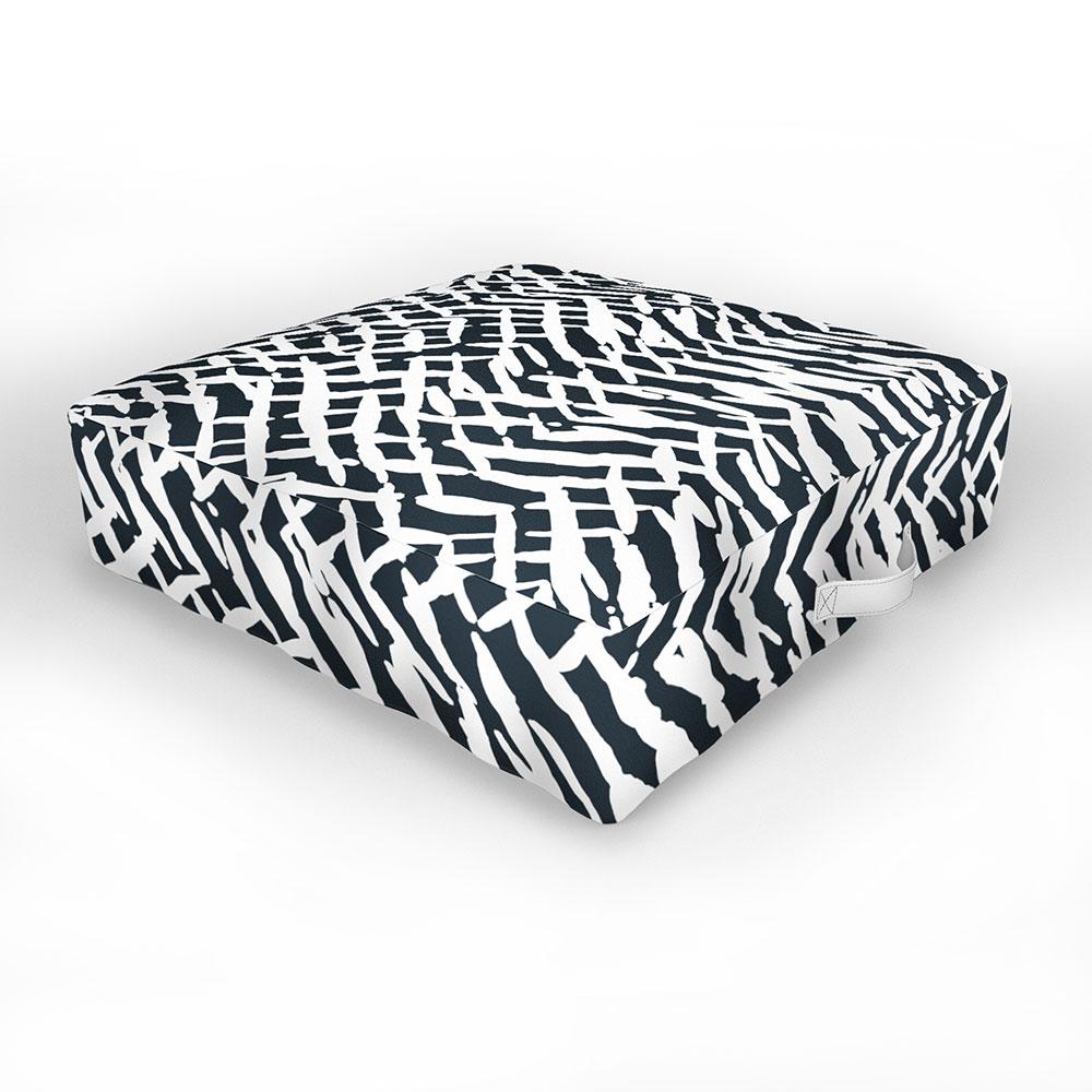 Ninola Design Japandi Texture Marks Floor Pillow Collection - Decor Addict, LLC