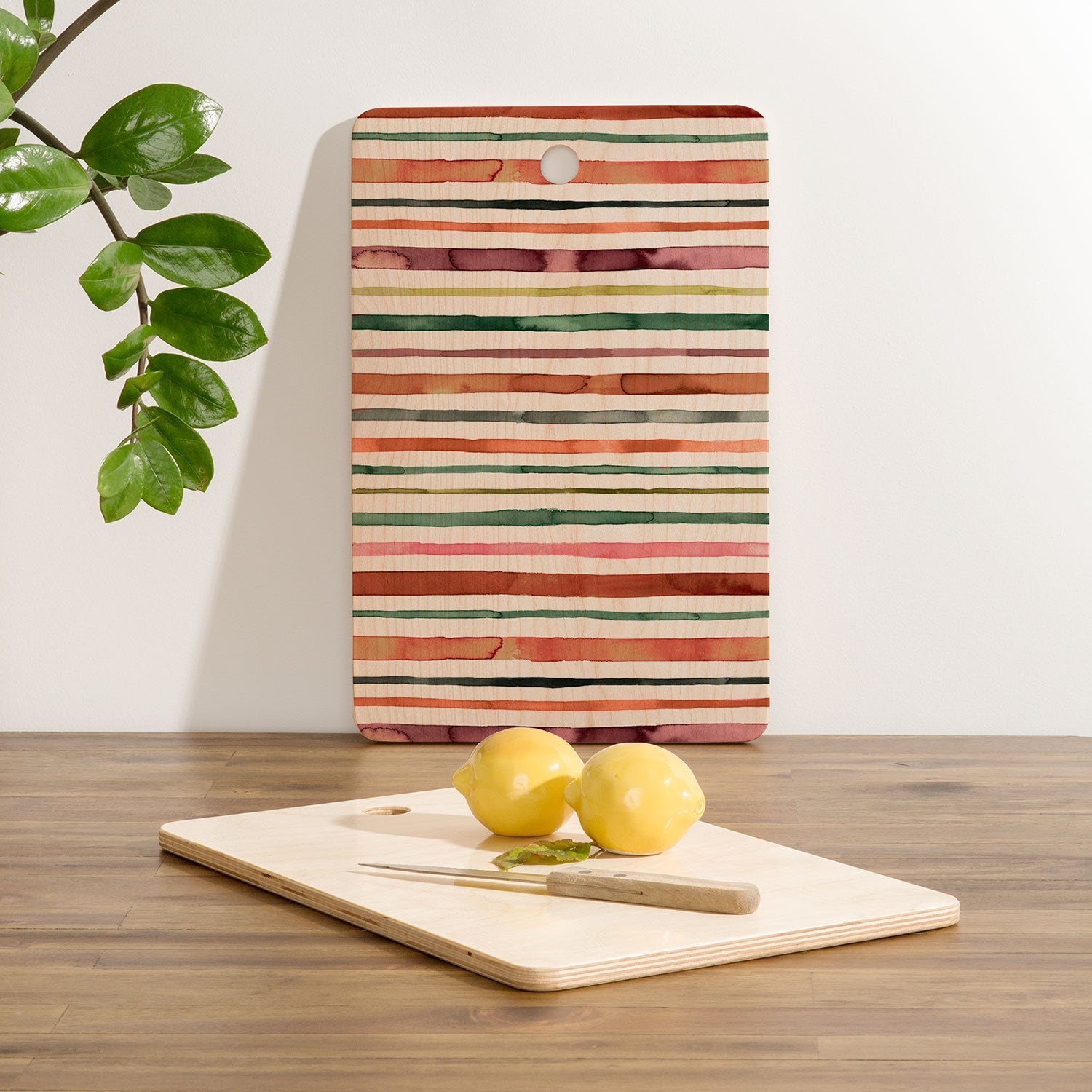 Ninola Design Moroccan Tropic Stripe Cutting Board Collection - Decor Addict, LLC
