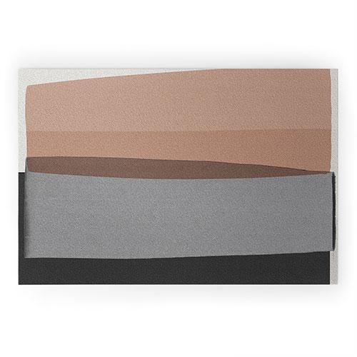 Orara Studio Modern Grey And Pink Welcome Mat Collection - Decor Addict, LLC
